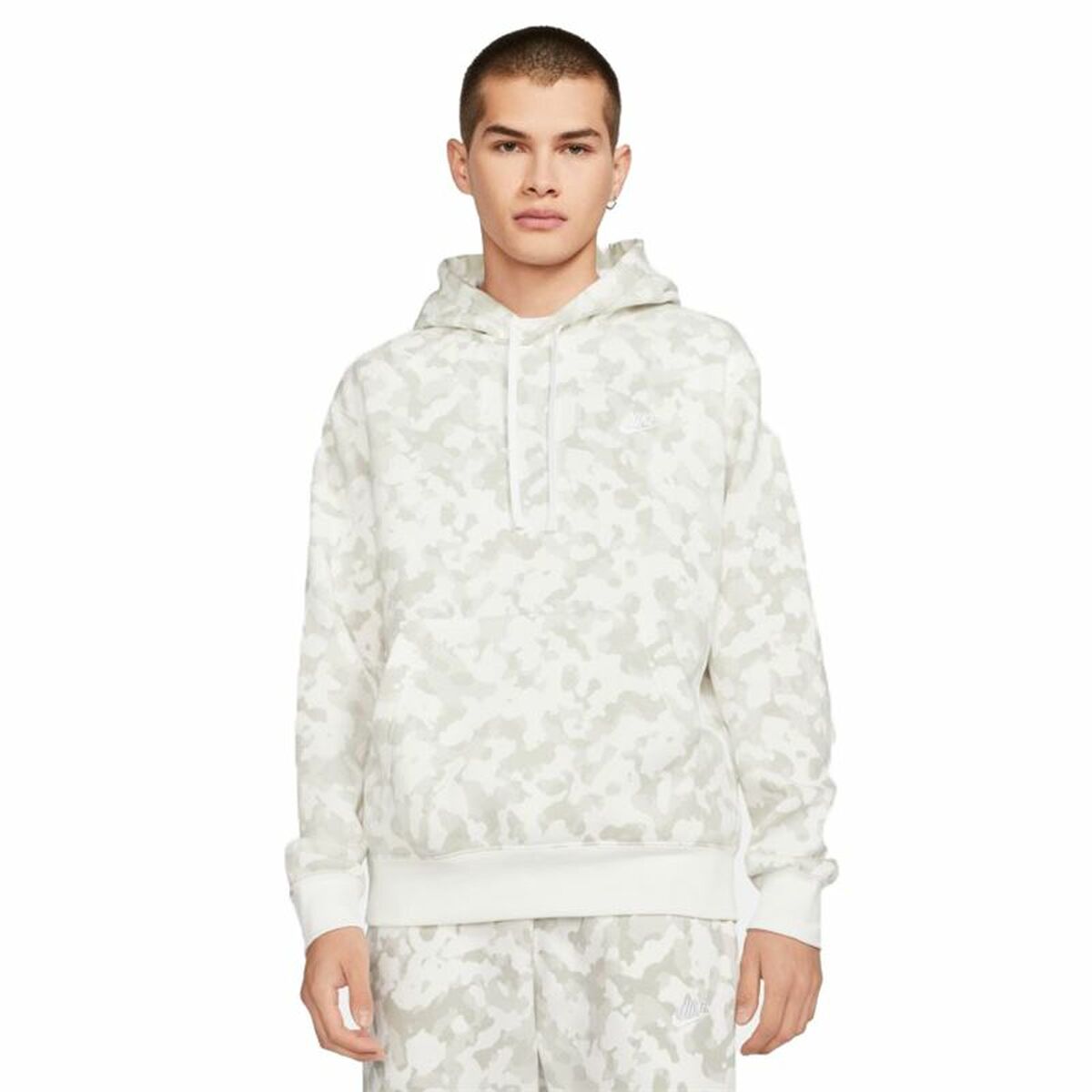 Nike Sportswear Club hættetrøje til mænd, hvid