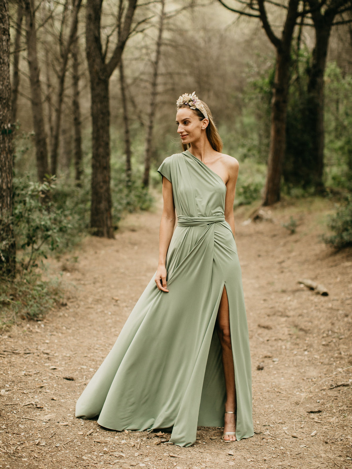 Ceylan Bcn MULTIDRESS til kvinder – infinity kjole med slids