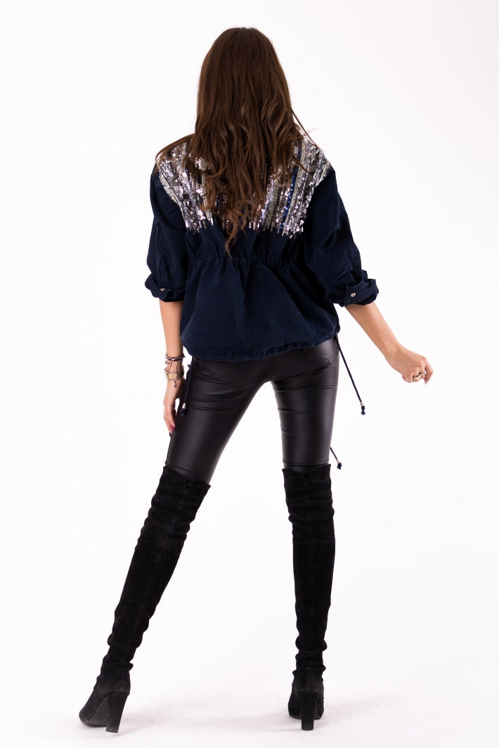 JACKET - NAVY BLUE 46005-1-5