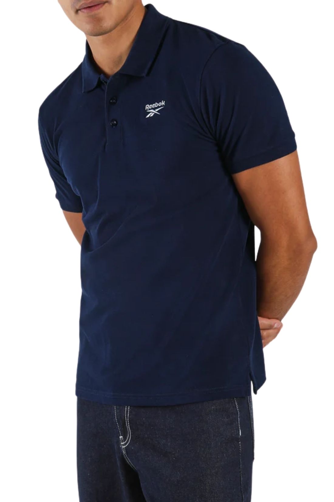 REEBOK - Men's Blaze Embroidered polo shirt-0