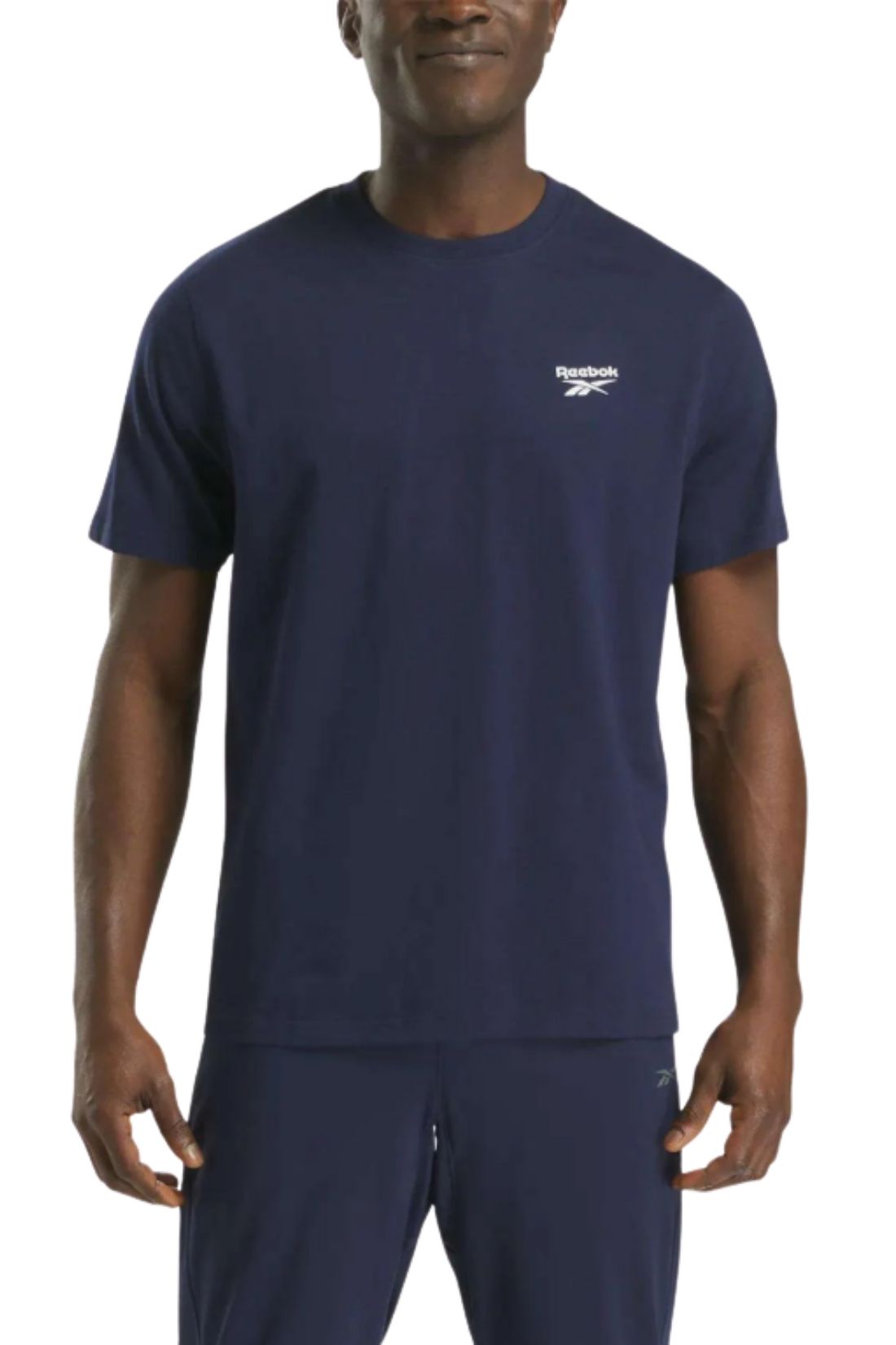 REEBOK - Men's Cody Small Logo T-shirt - Size S-0