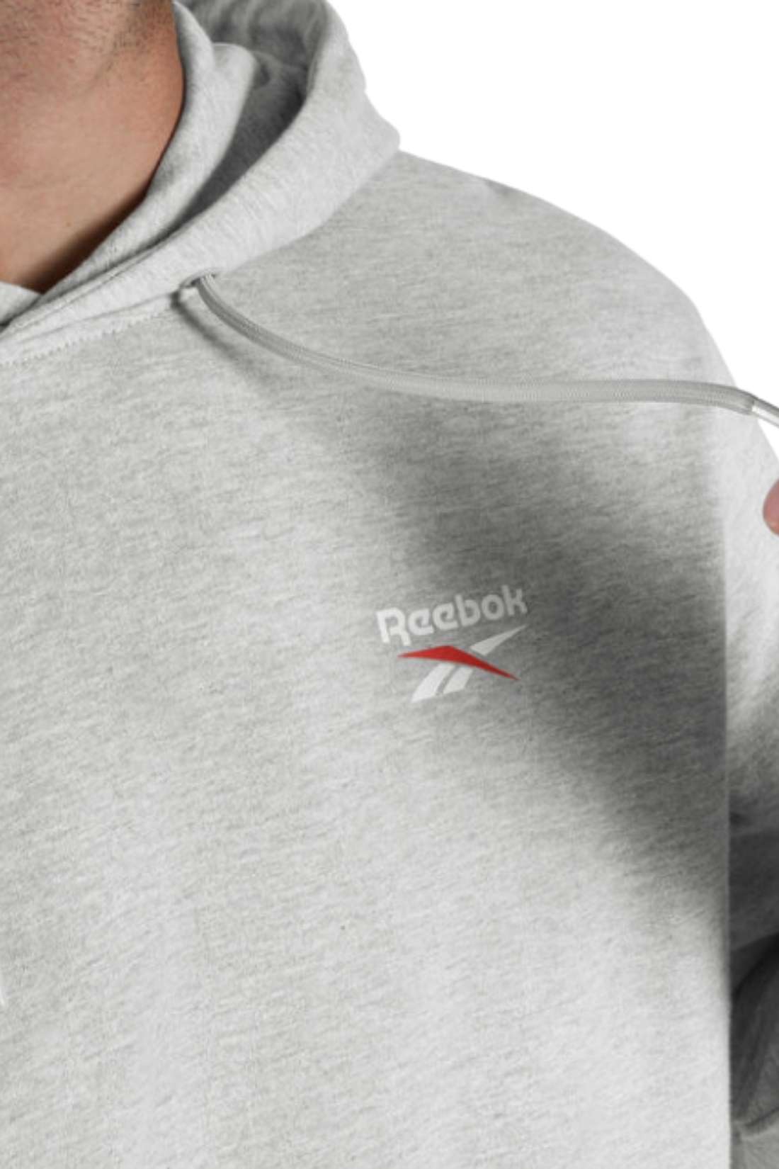 REEBOK - Men's Small Logo terry hoodie - Size XL-5