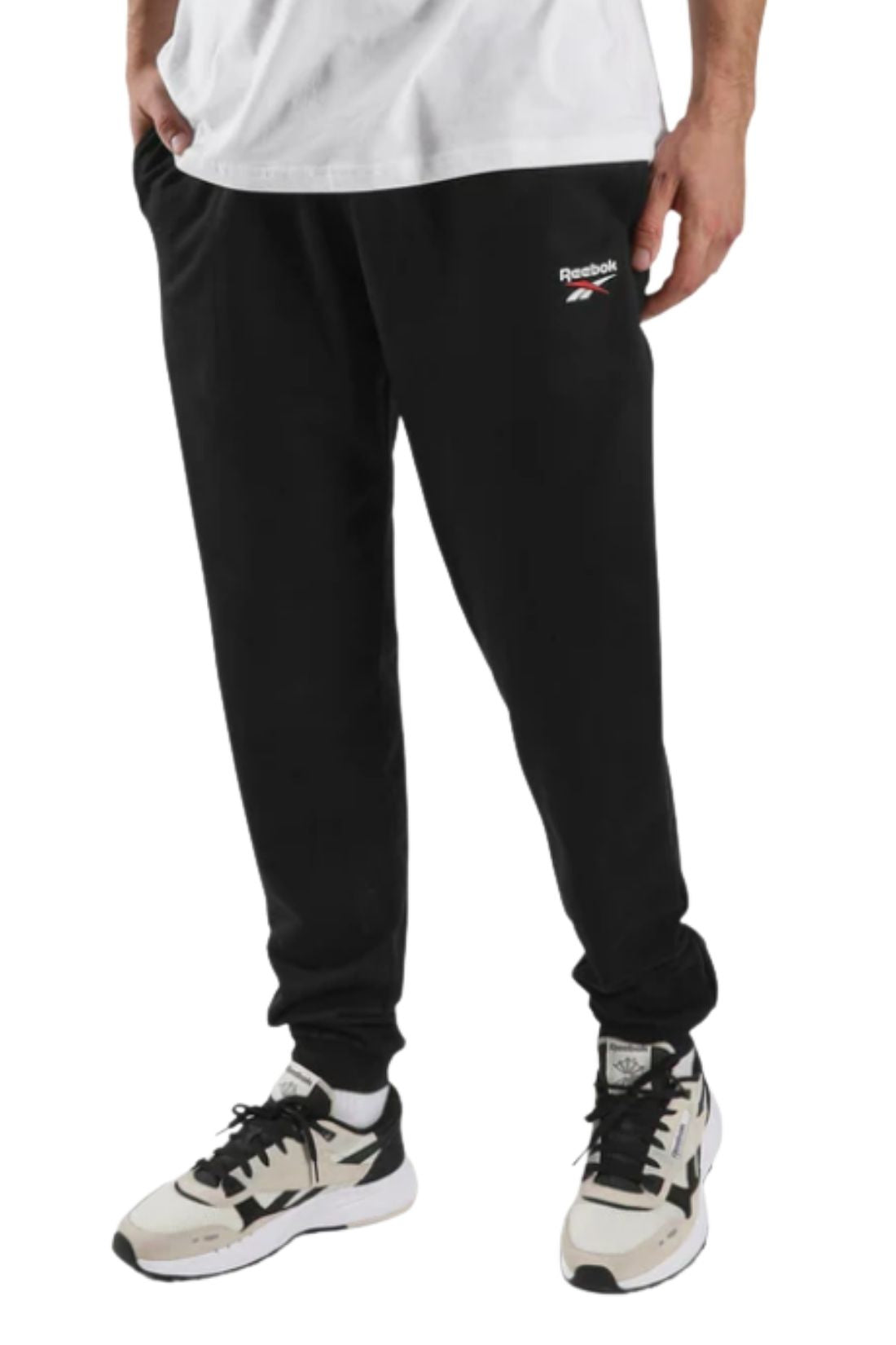 REEBOK - Men's Small Logo sporty trousers - Size XL-0