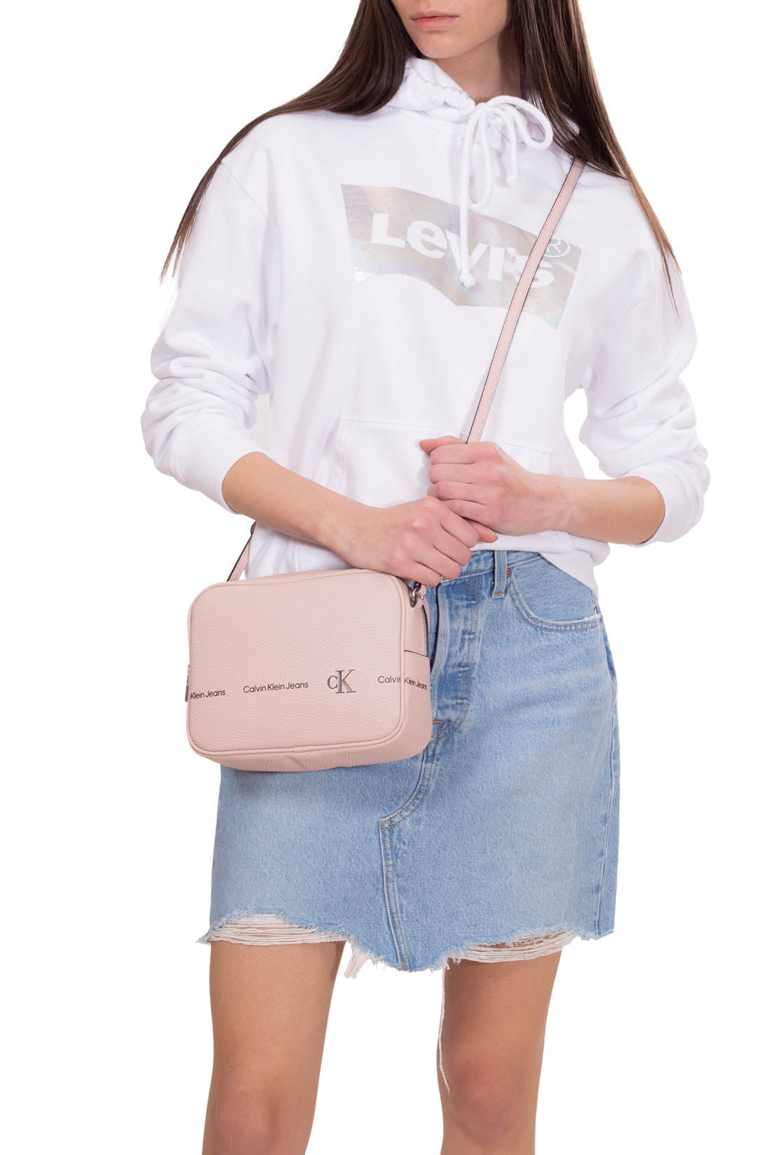 LEVI'S - Women's metallic logo sweatshirt-7