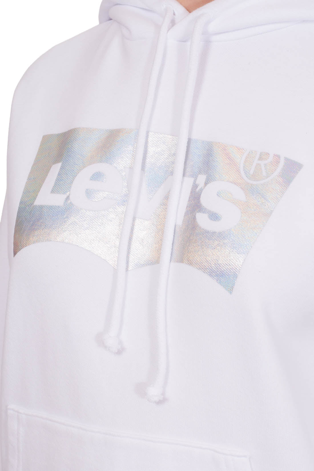LEVI'S - Women's metallic logo sweatshirt-0