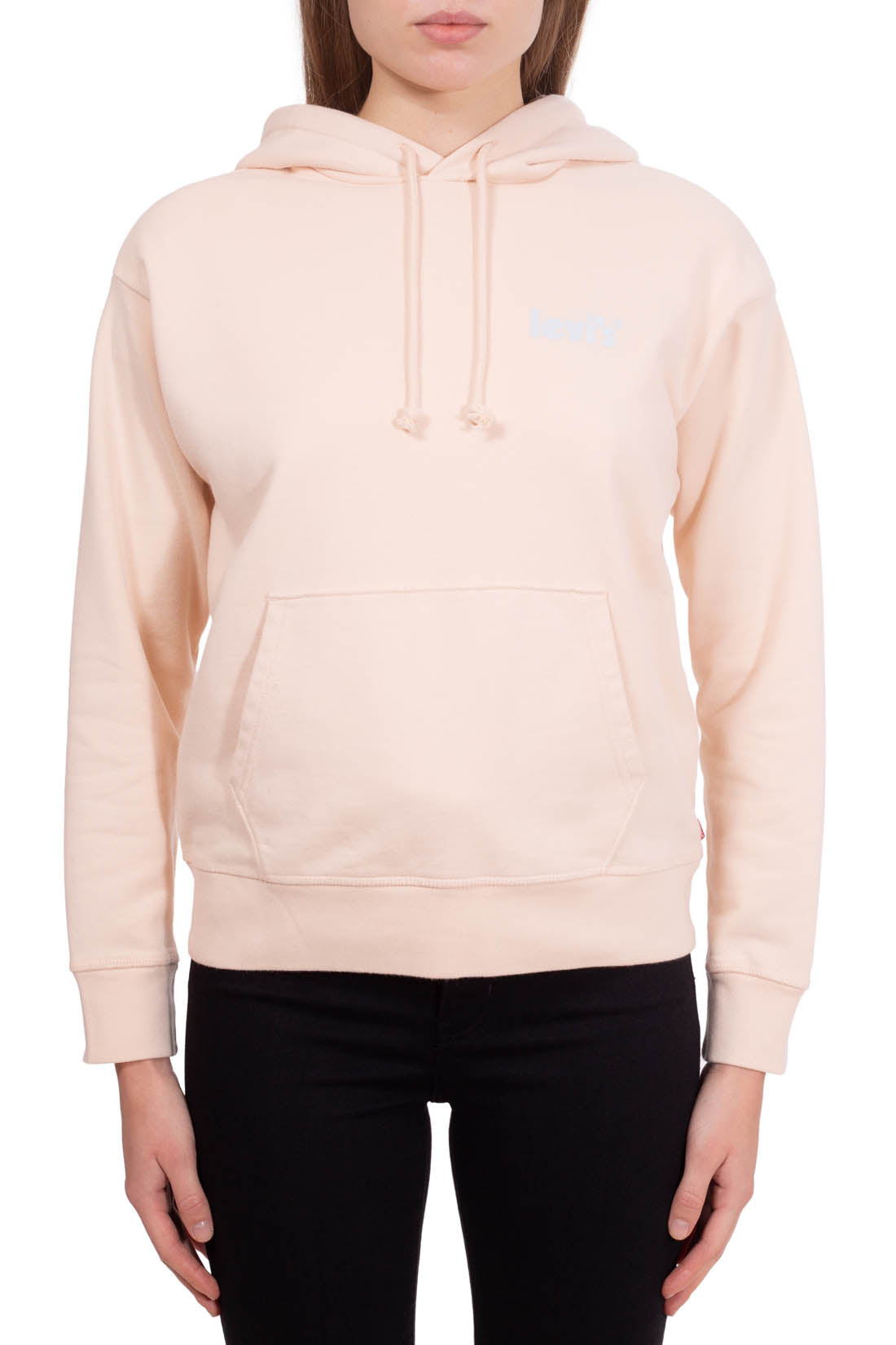 LEVI'S - Women's reflective poster logo hoodie-9