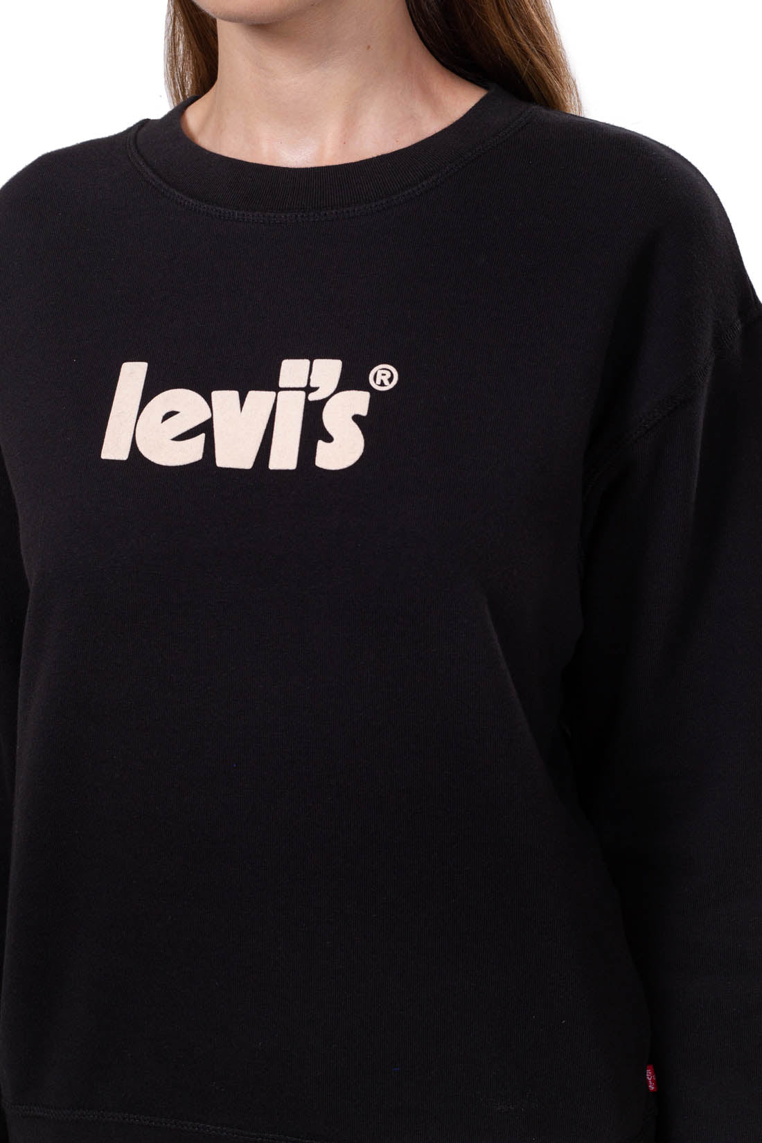 LEVI'S - Women's relaxed crewneck sweatshirt with logo - Size-0