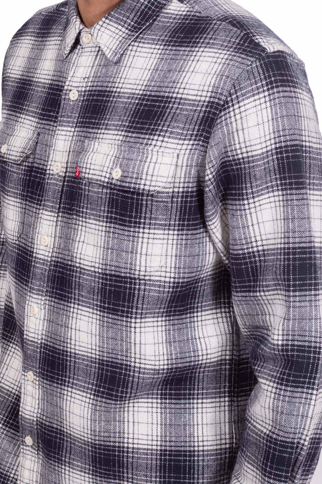 LEVI'S - Men's flannel tartan shirt - Size XXL-0