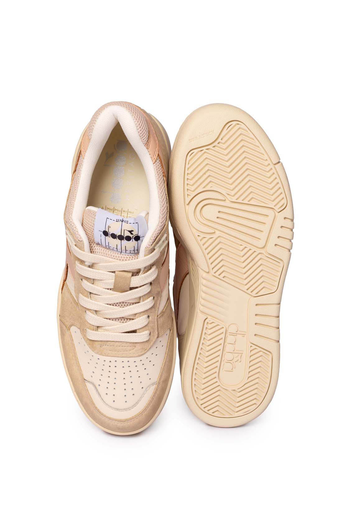 DIADORA - Unisex B.560 Pigskin Used sneakers - Number-0