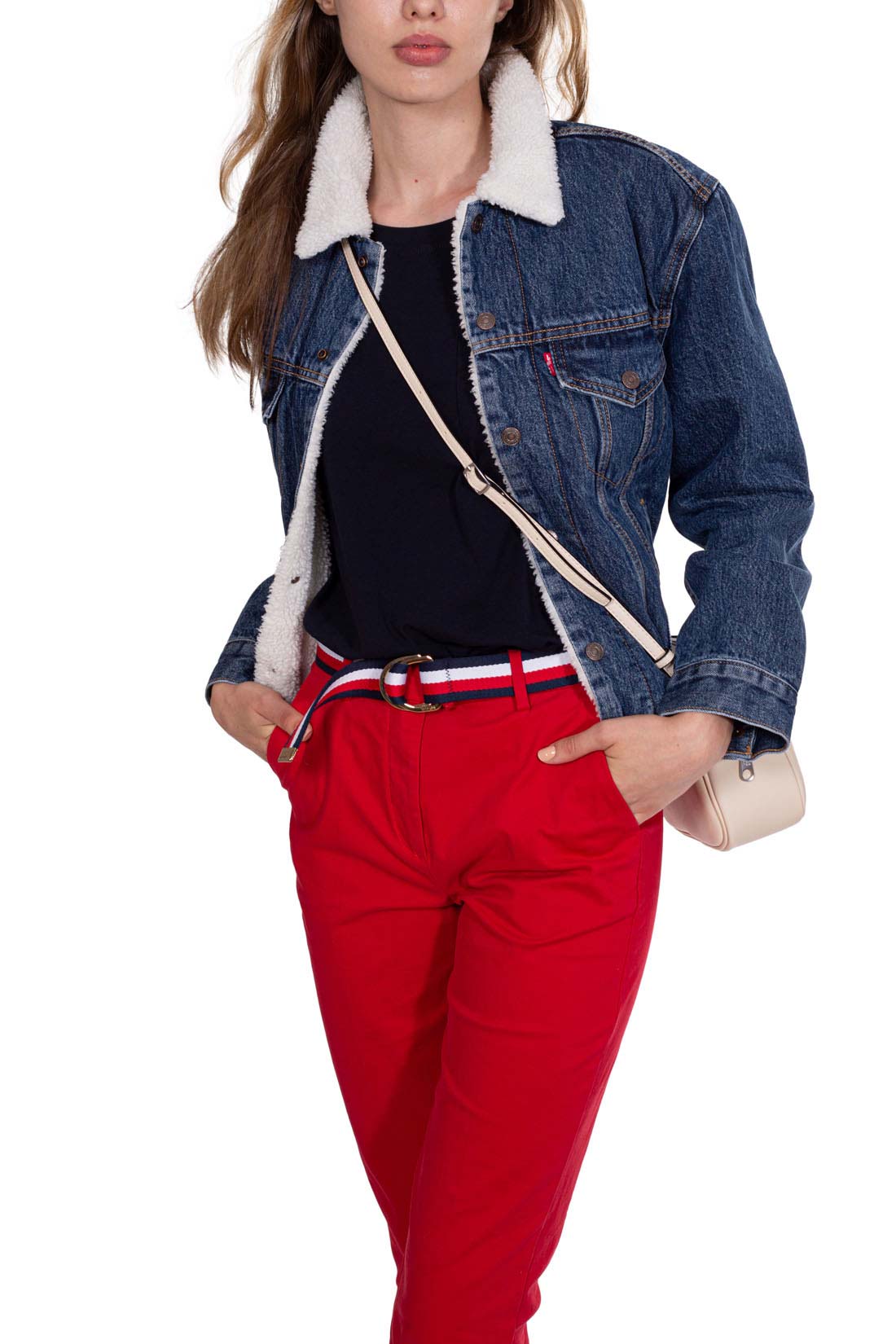 LEVI'S - Women's ex-boyfriend sherpa trucker-7