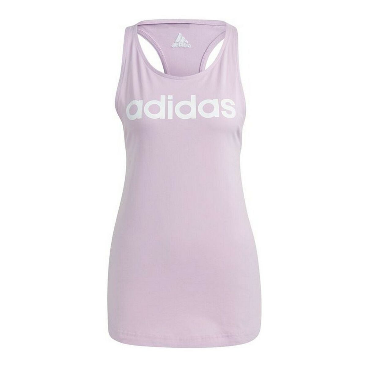 Tank Top Women Adidas Essentials Logo Lavendar-0