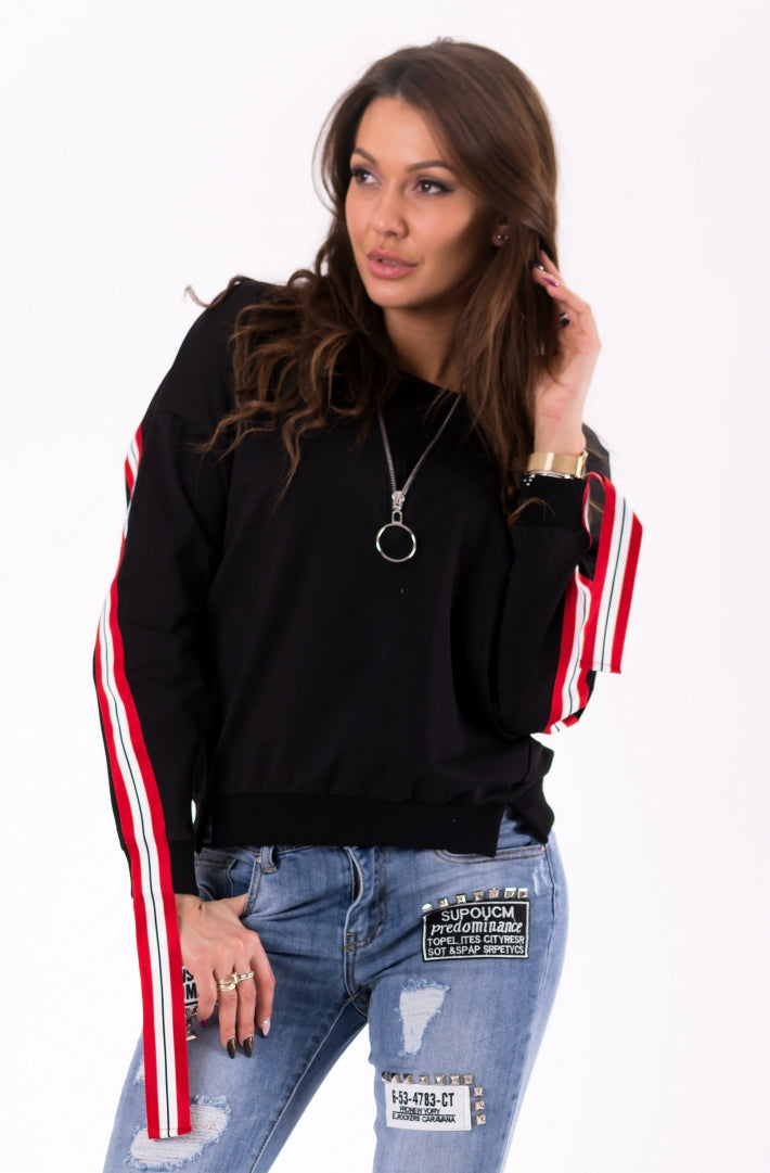 BLOUSE- BLACK 46027-2-0