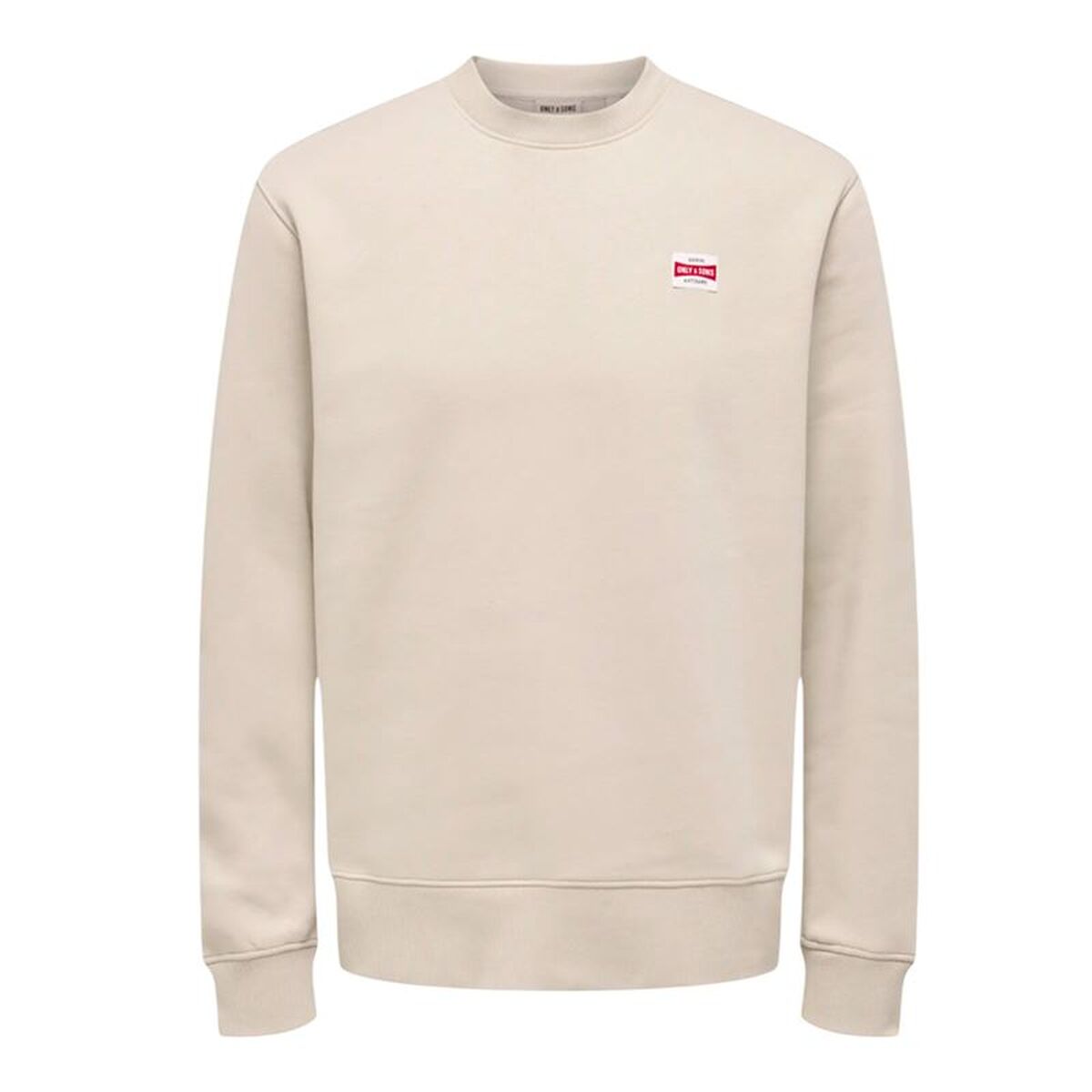Only & Sons Dawson Regular Crew sweatshirt til mænd, hvid