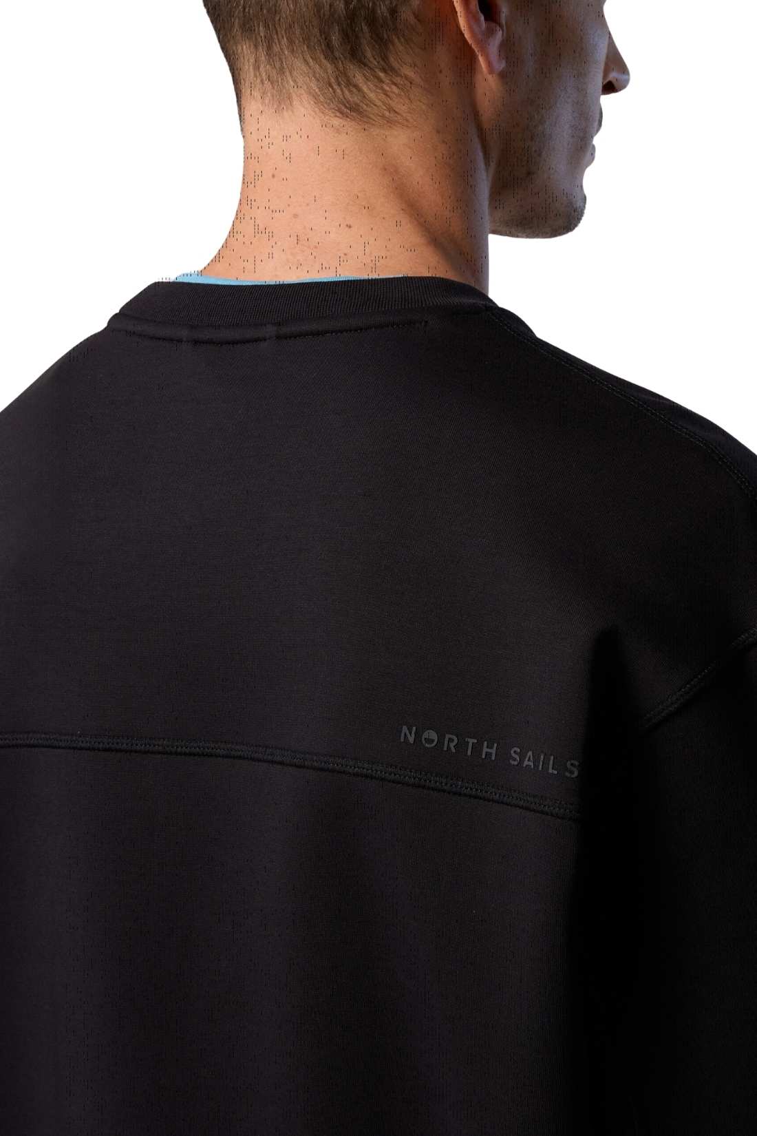 NORTH SAILS - Men's crewneck sweatshirt in interlock cotton-3