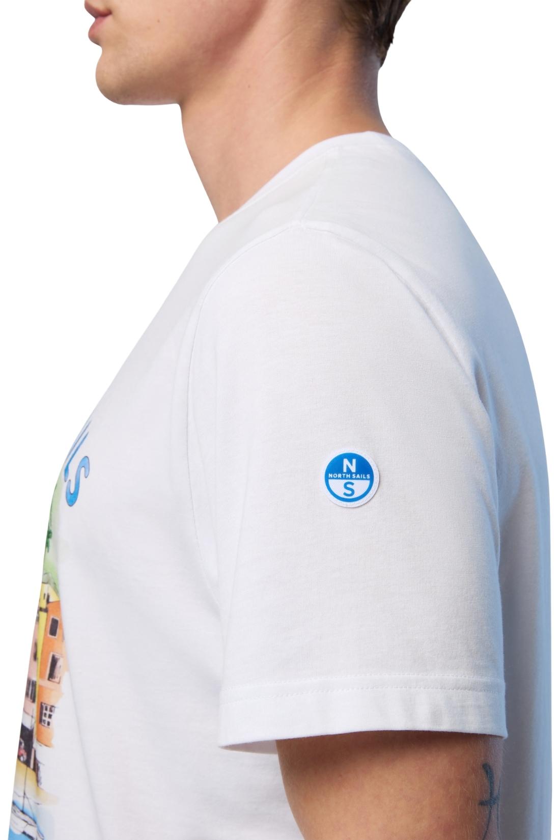 NORTH SAILS - Men's T-shirt with Riviera logo print-2