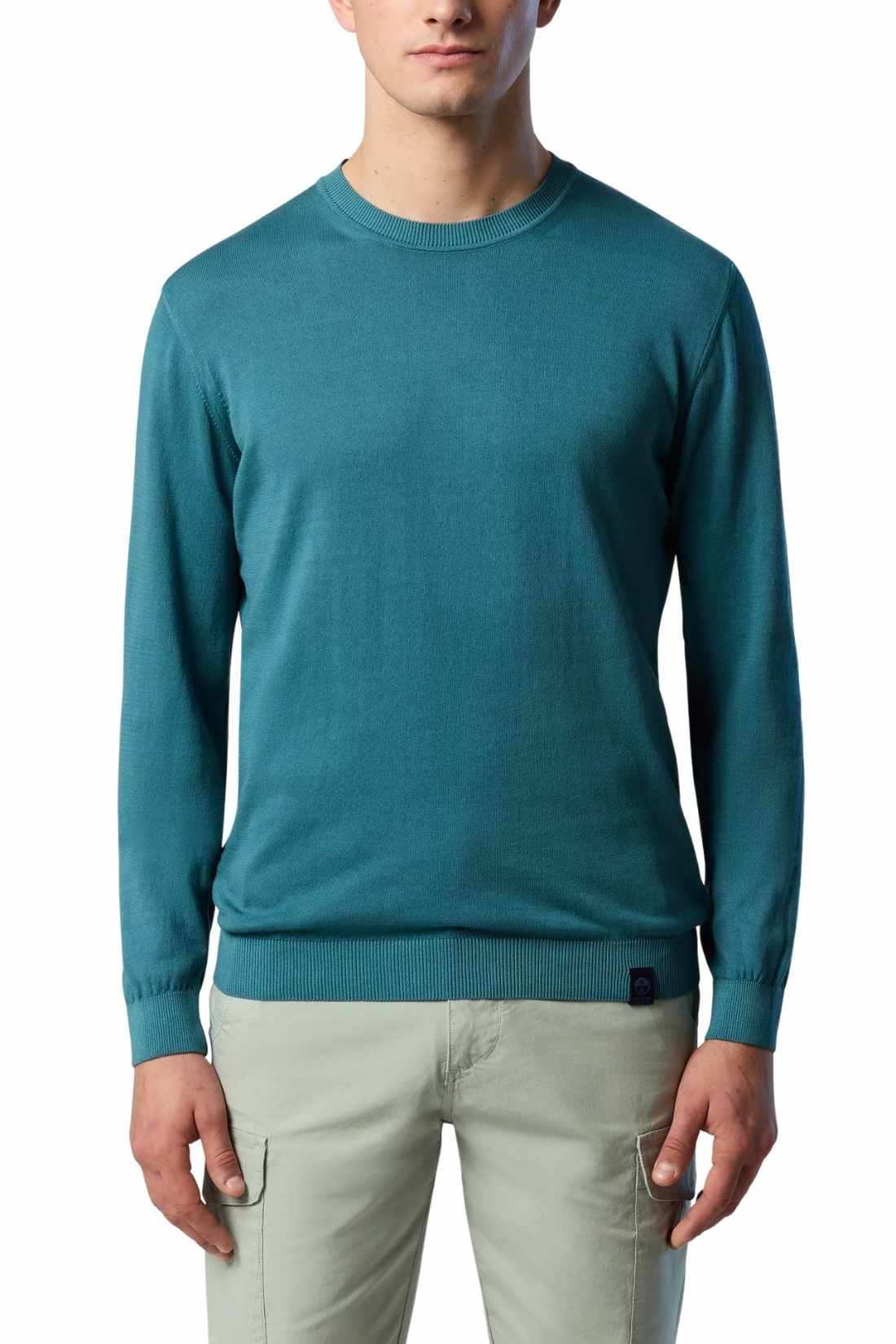 NORTH SAILS - Men's crewneck pure cotton sweater-0