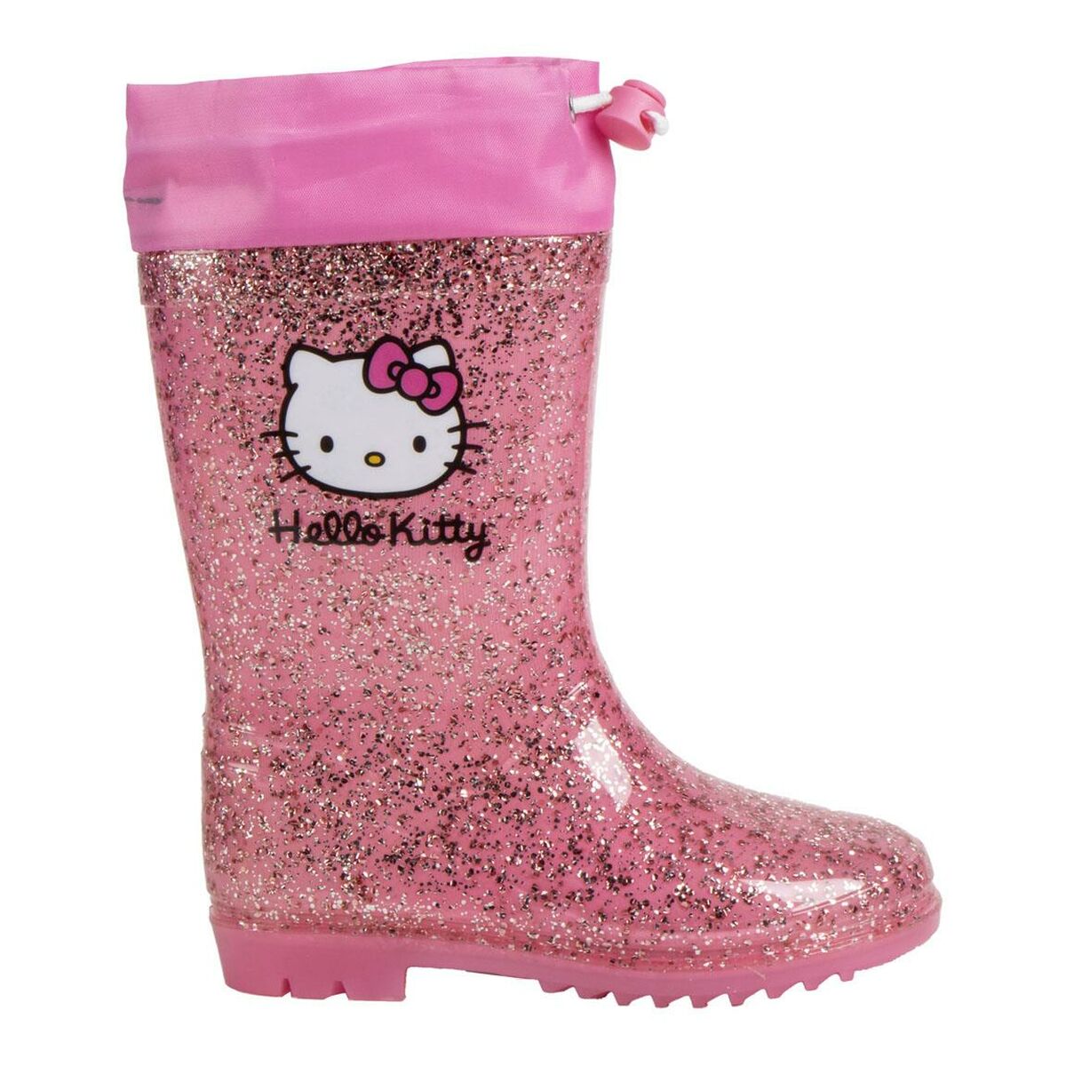 Hello Kitty gummistøvler til børn – fuchsia og vandtætte
