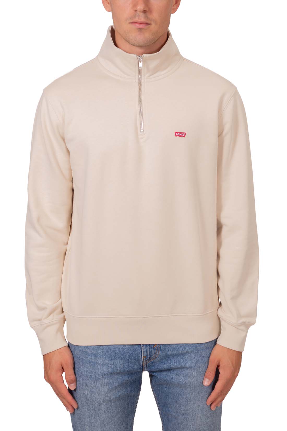 LEVI'S - Men's half-zip summer sweatshirt-7