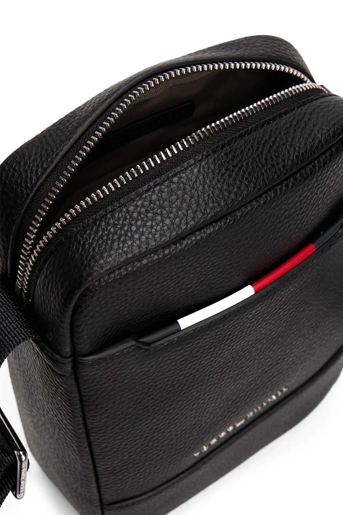 TOMMY HILFIGER - Men's faux-leather logo reporter bag-0
