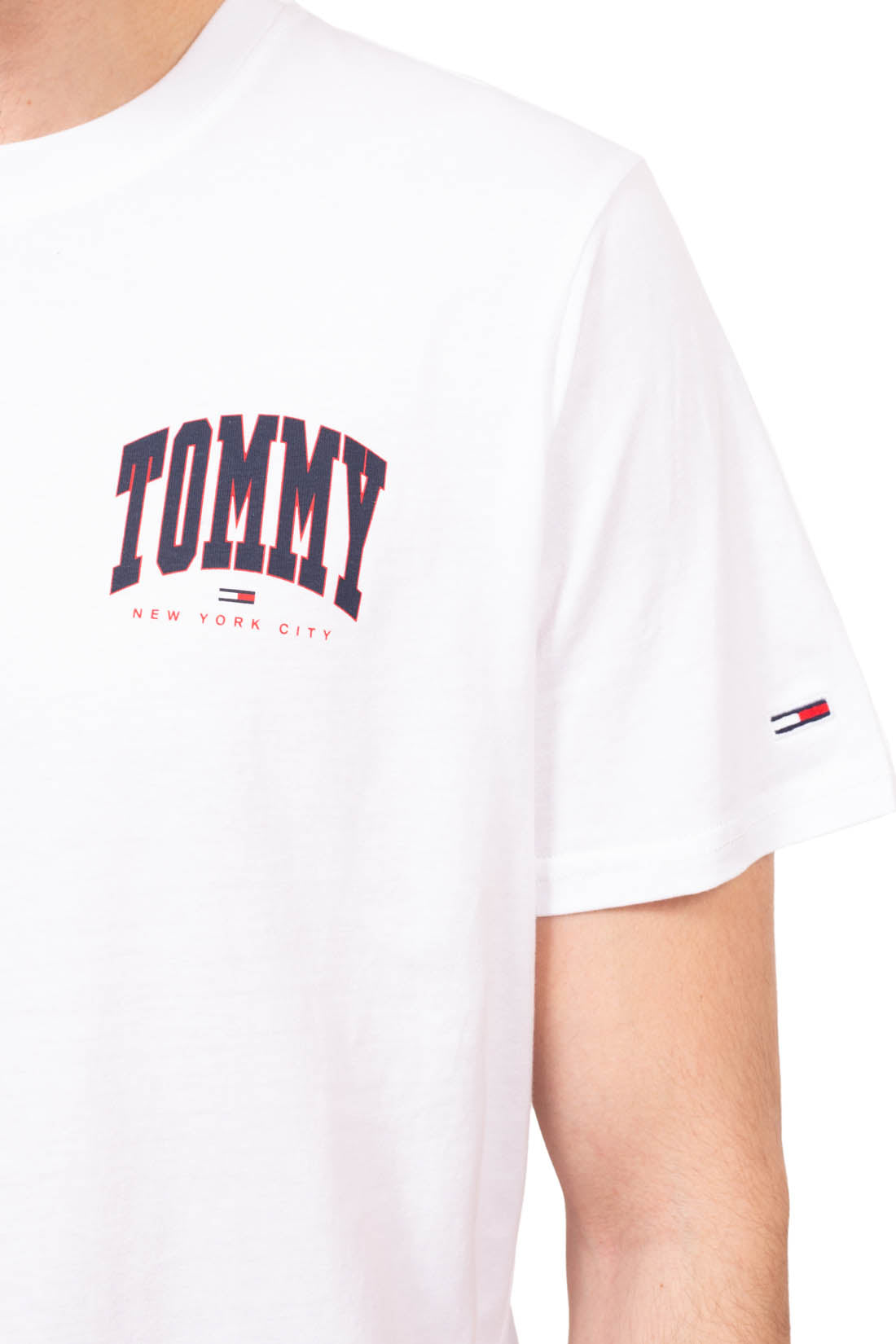 TOMMY JEANS - Men's printed logo T-shirt - Size XXL-0