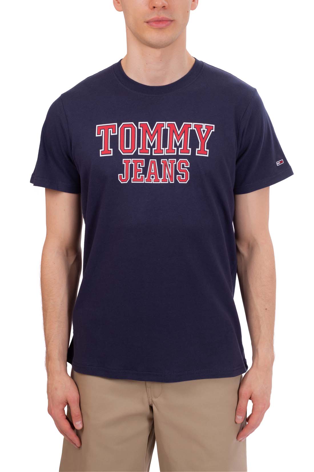 TOMMY JEANS - Men's regular T-shirt with bold logo - Size XL-9
