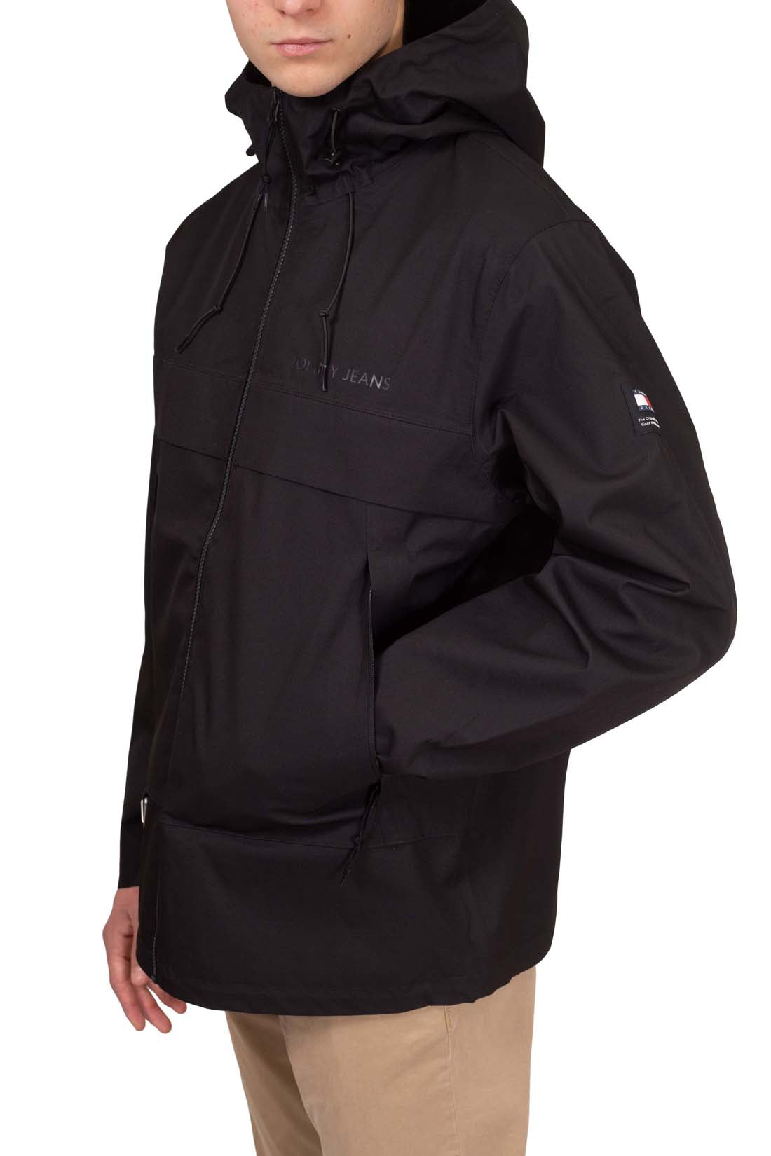 TOMMY JEANS - Men's windproof jacket in waterproof nylon-9