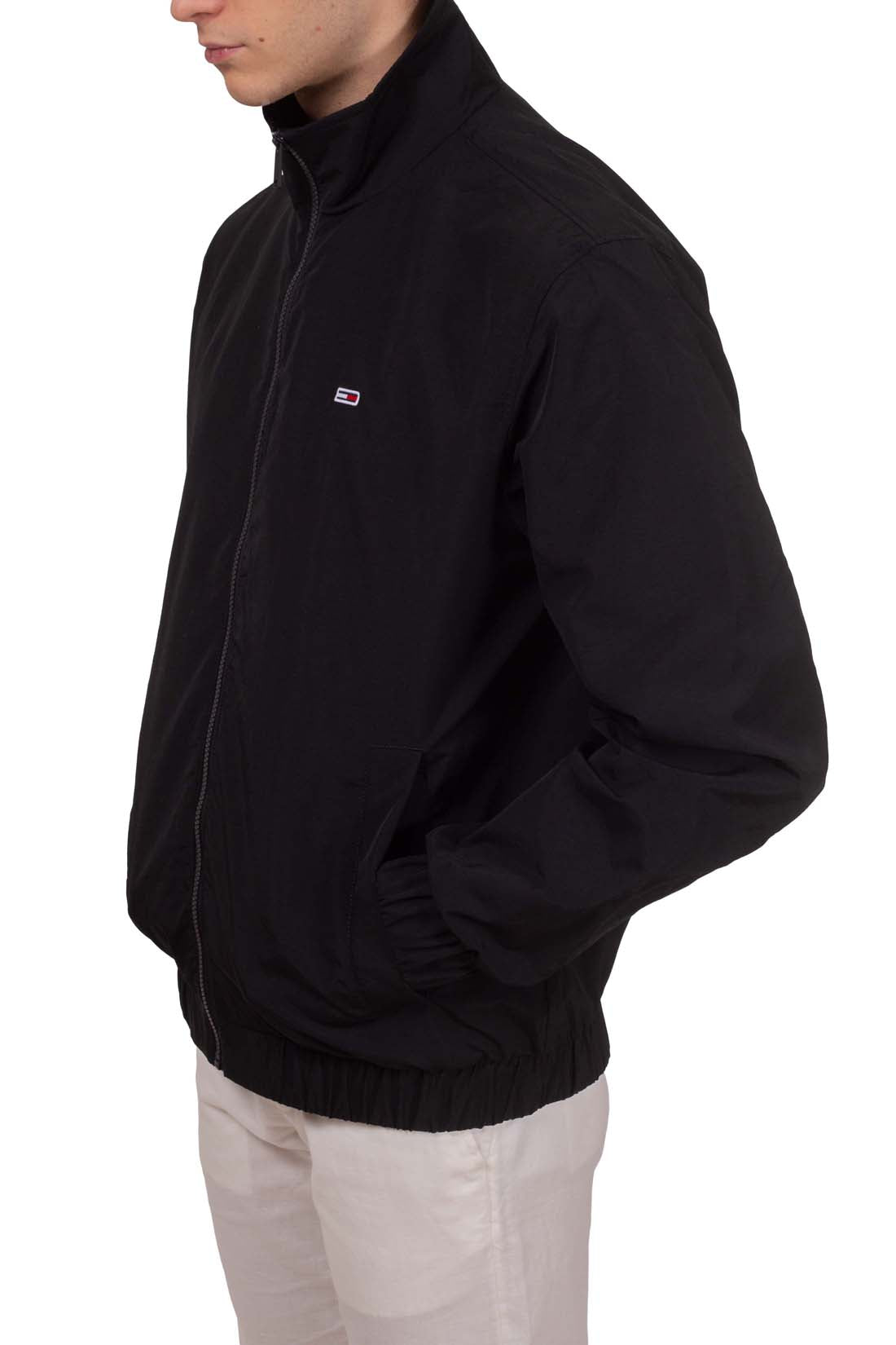 TOMMY JEANS - Men's regular nylon jacket with logo - Size L-4