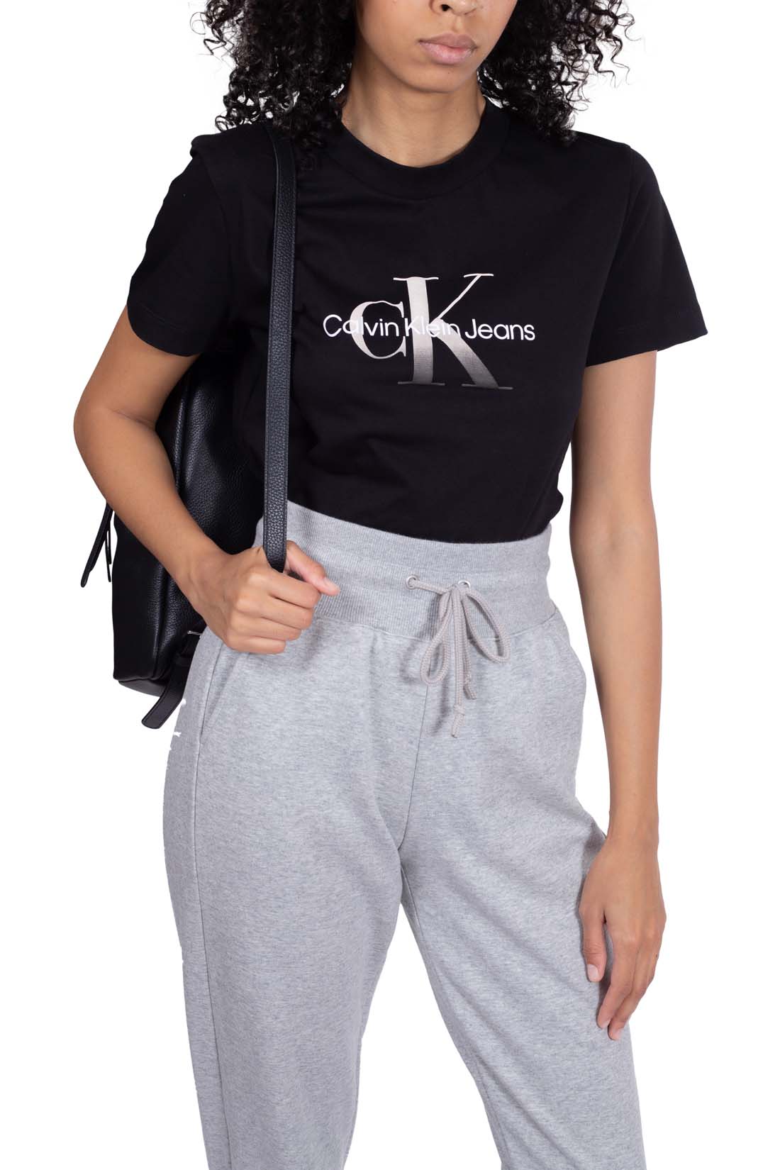 CALVIN KLEIN JEANS - Women's T-shirt with nuanced logo - Size-7