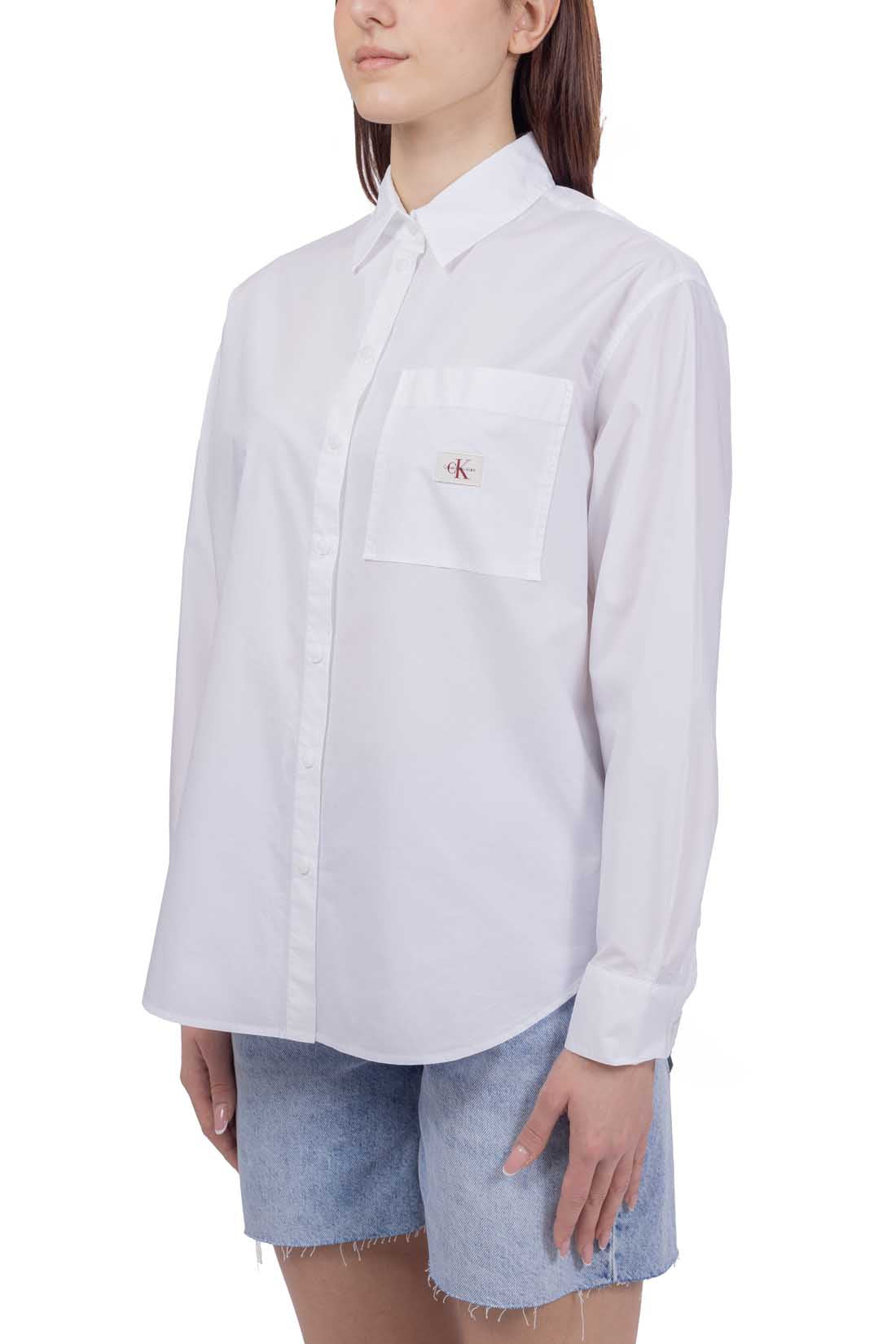 CALVIN KLEIN JEANS - Women's relaxed shirt in poplin-9