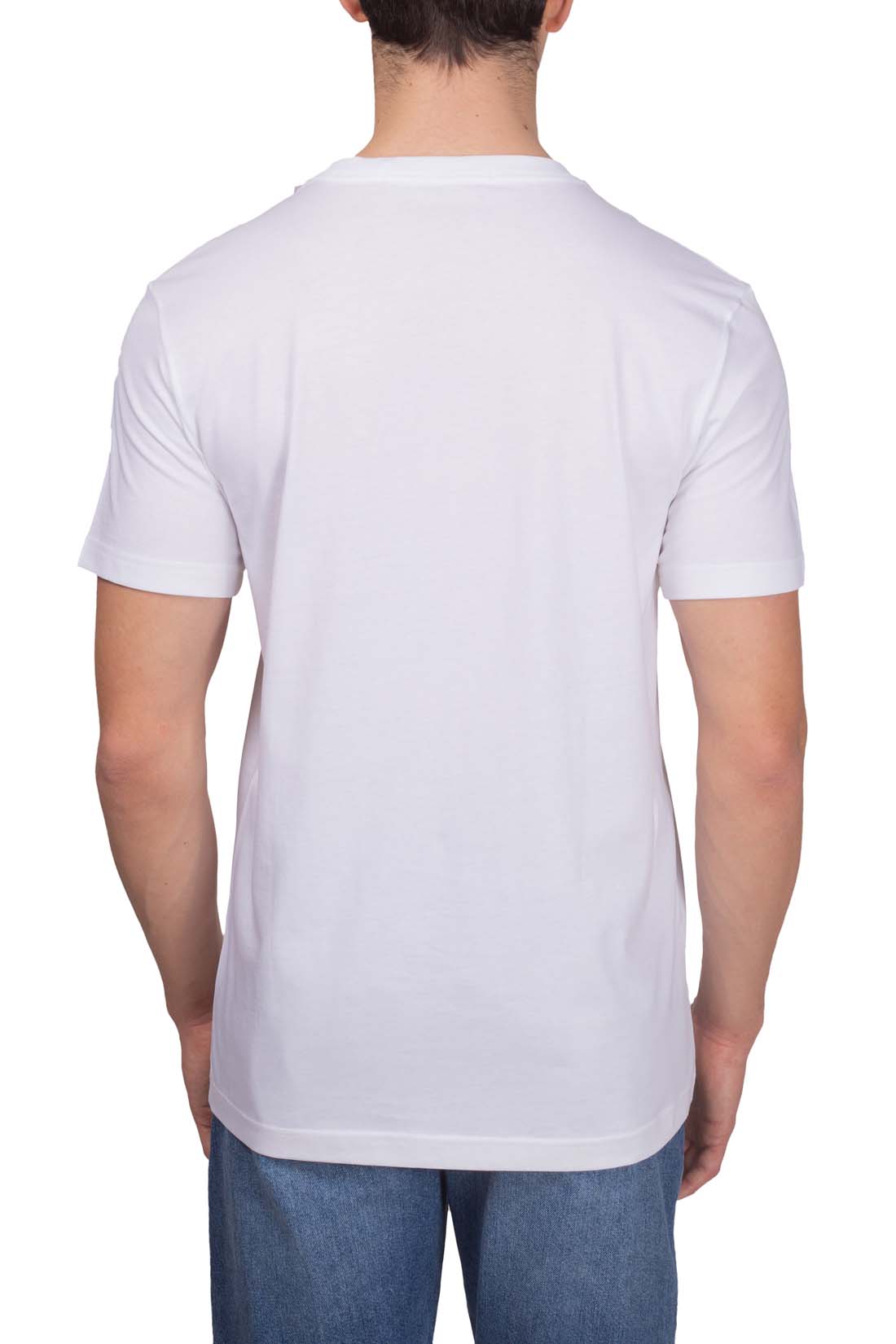 CALVIN KLEIN JEANS - Men's T-shirt with monogram - Size L-10