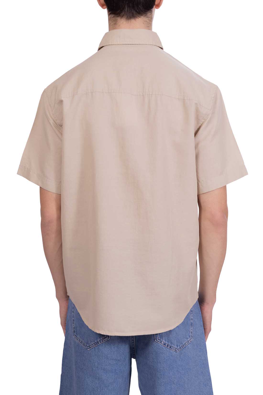 CALVIN KLEIN JEANS - Men's relaxed linen shirt - Size L-10