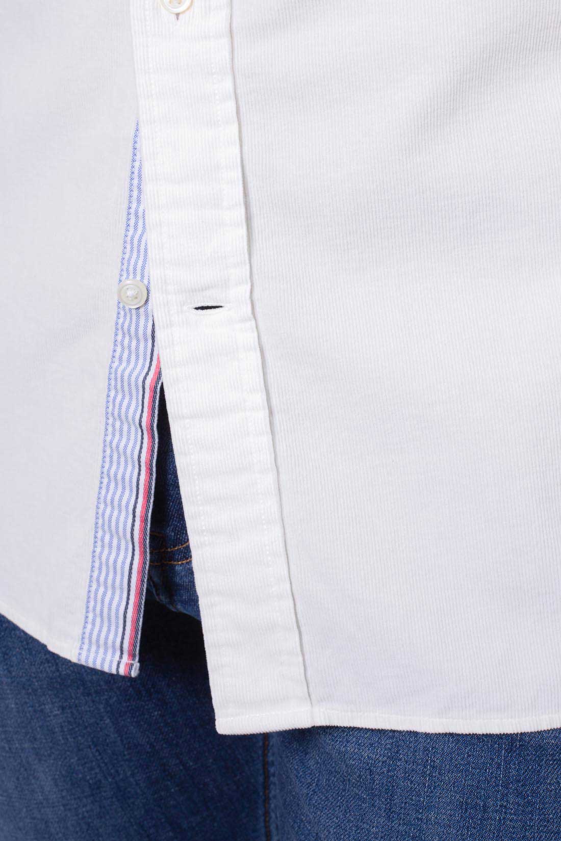 TOMMY HILFIGER - Men's corduroy shirt-10