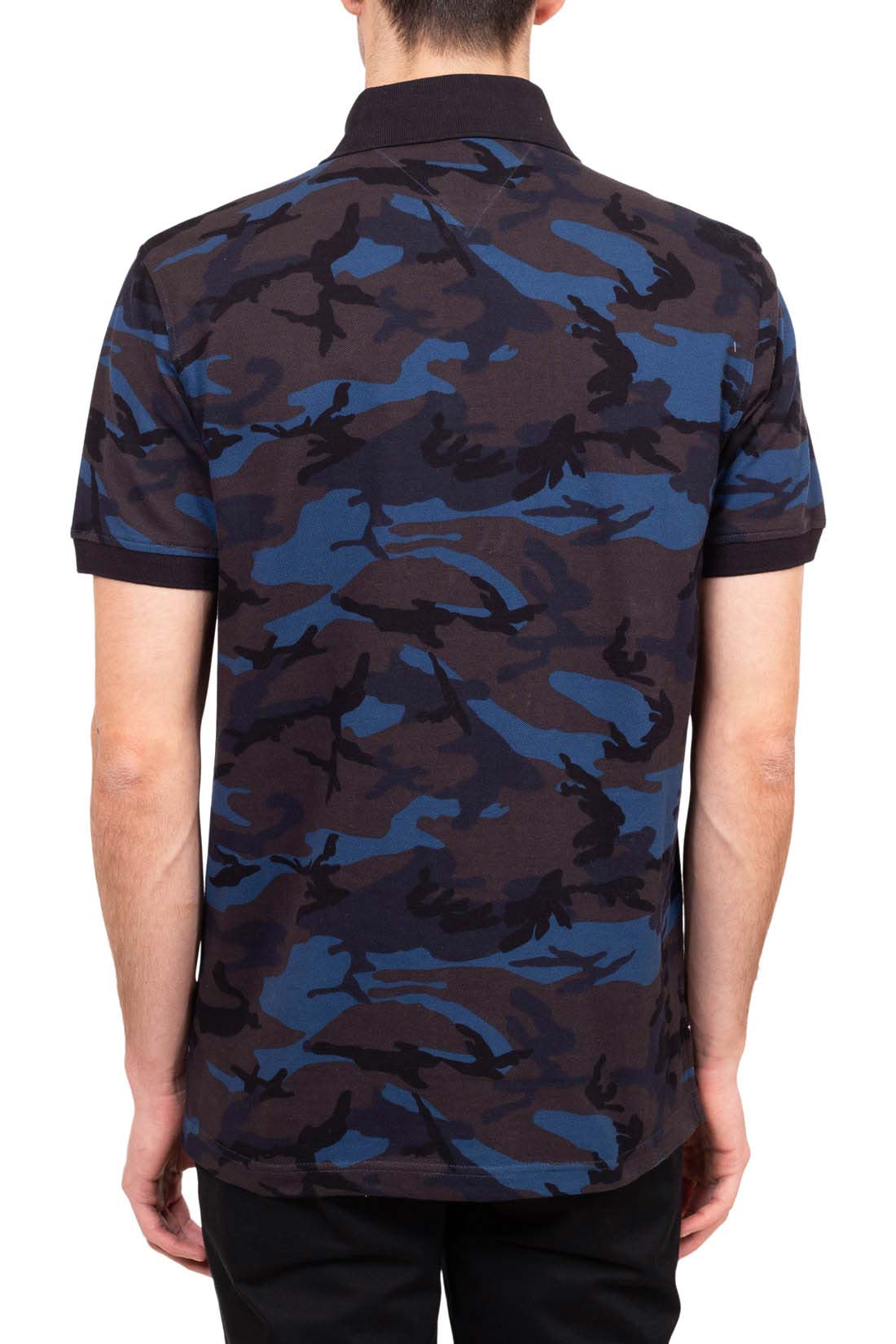 TOMMY HILFIGER - Men's regular camo polo shirt-10