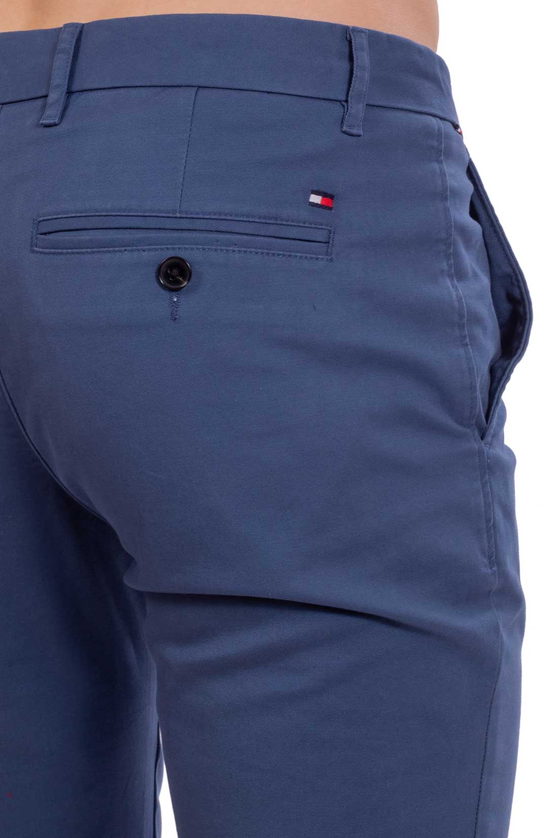 TOMMY HILFIGER - Men's regular plain chino with logo - Size W36 / L32-0