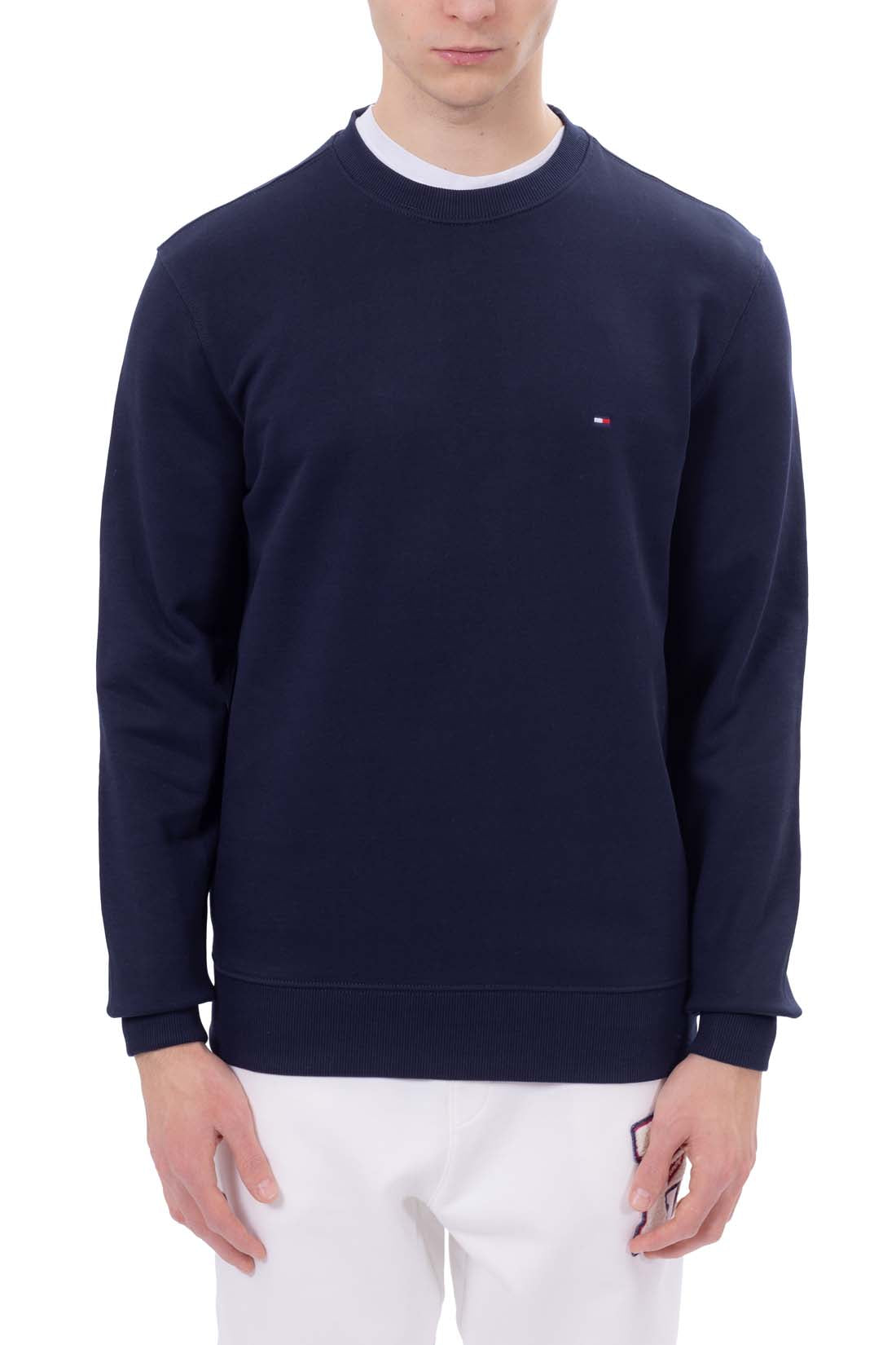 TOMMY HILFIGER - Men's summer crewneck sweatshirt with logo - Size XL-19