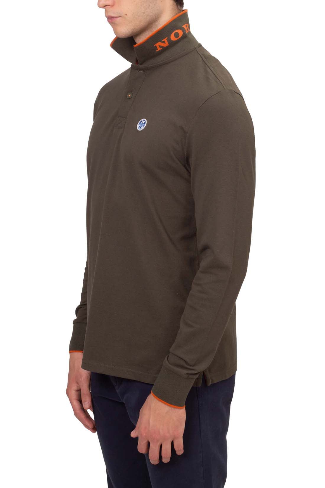 NORTH SAILS - Men's polo shirt with spoken collar-9