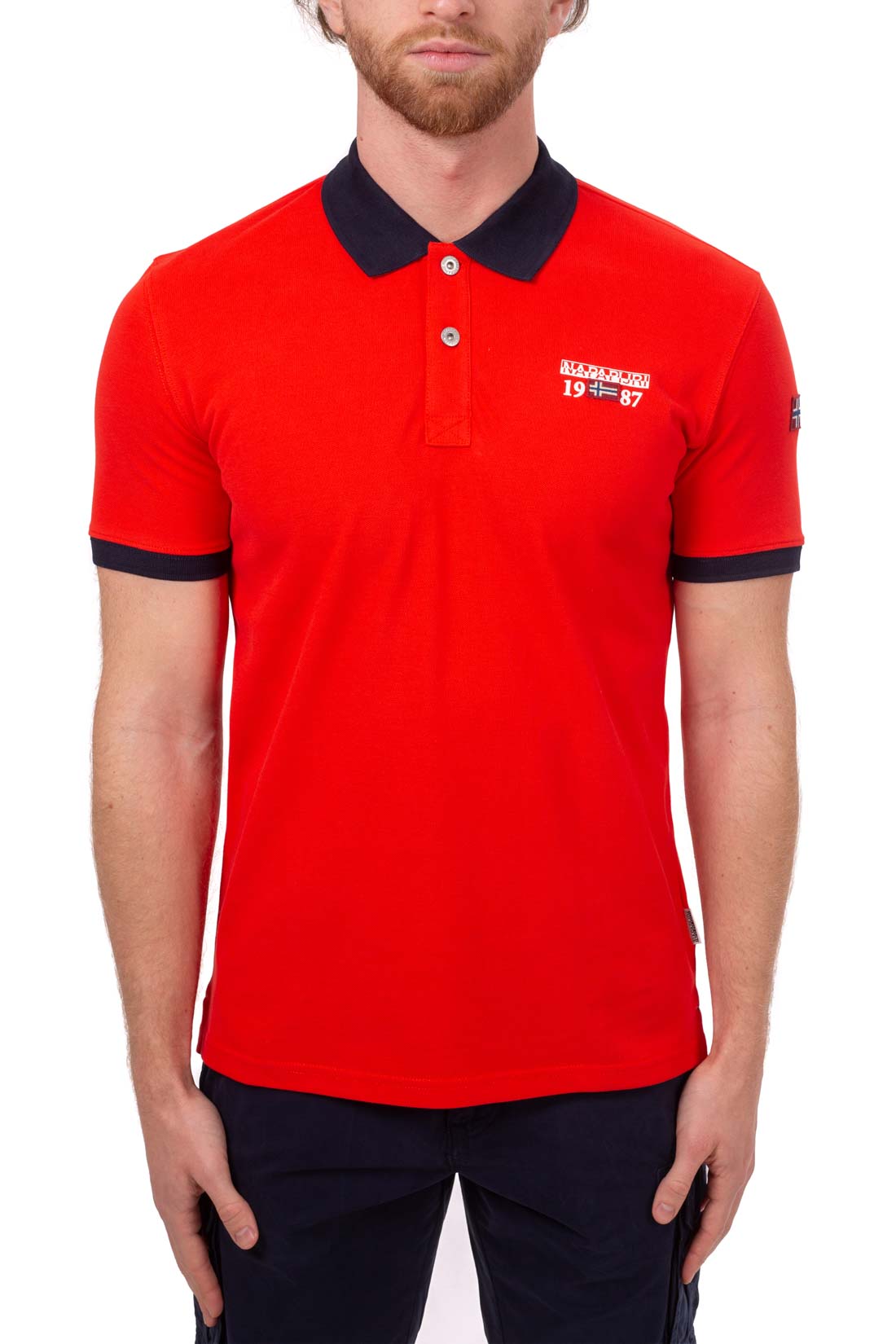 NAPAPIJRI - Men's Eany polo shirt - Size M-19