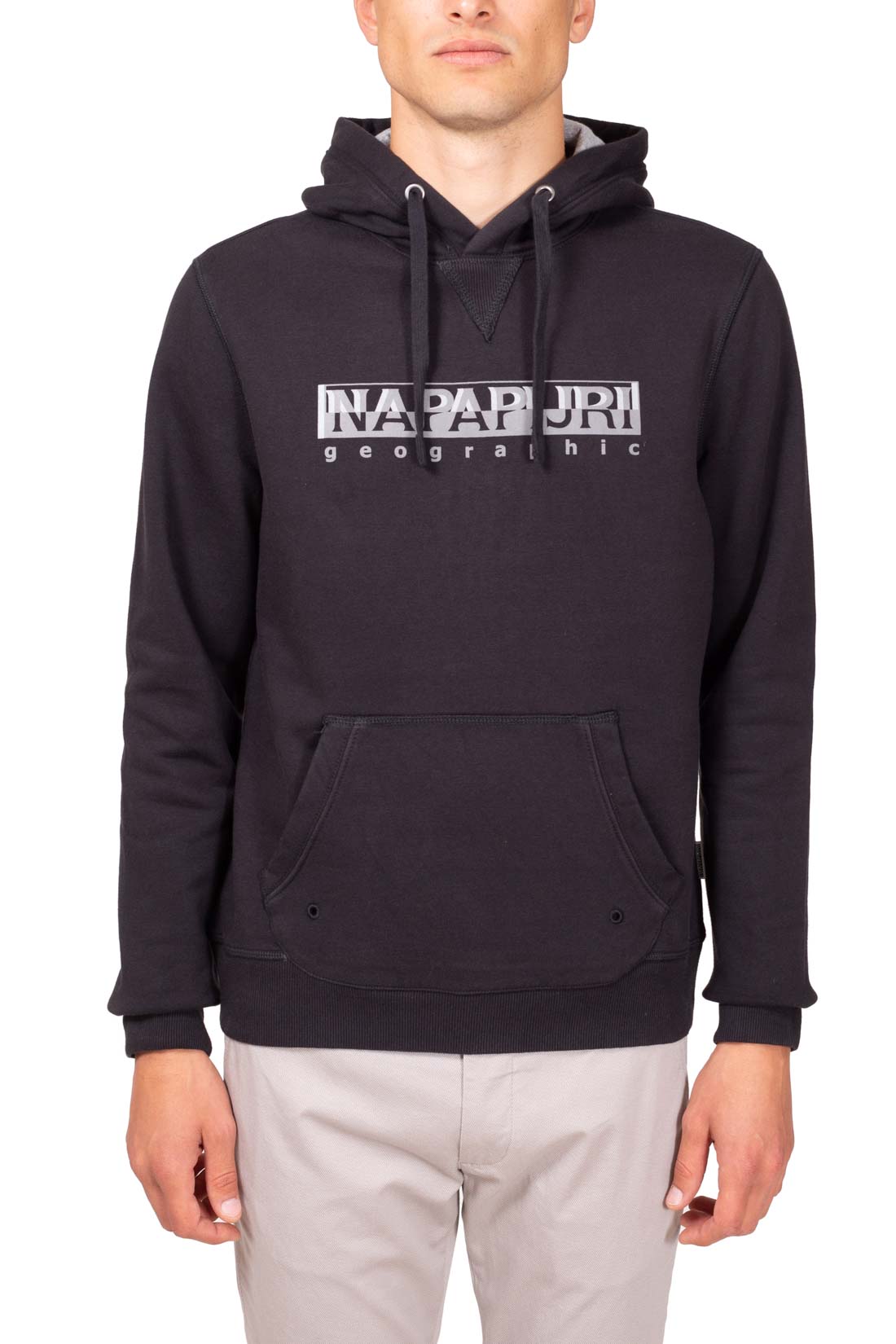 NAPAPIJRI - Men's regular logo hoodie - Size 3XL-0