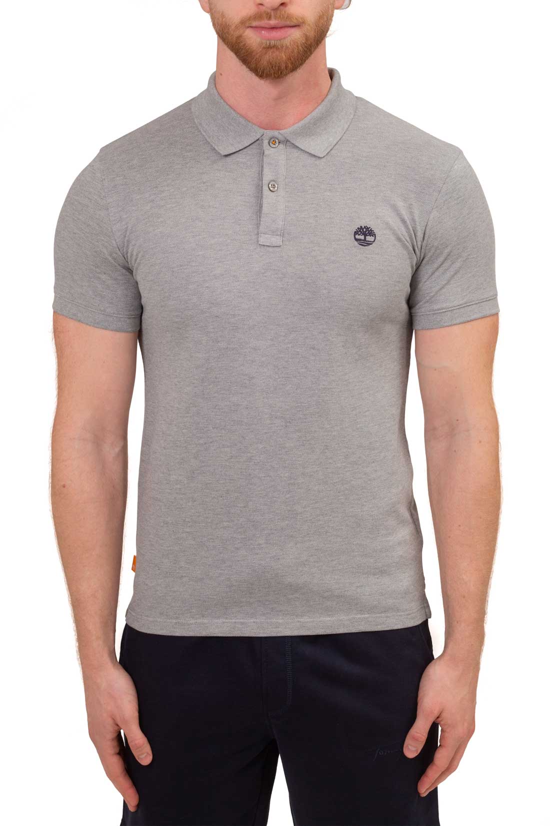 TIMBERLAND - Men's slim polo shirt with logo - Size S-0