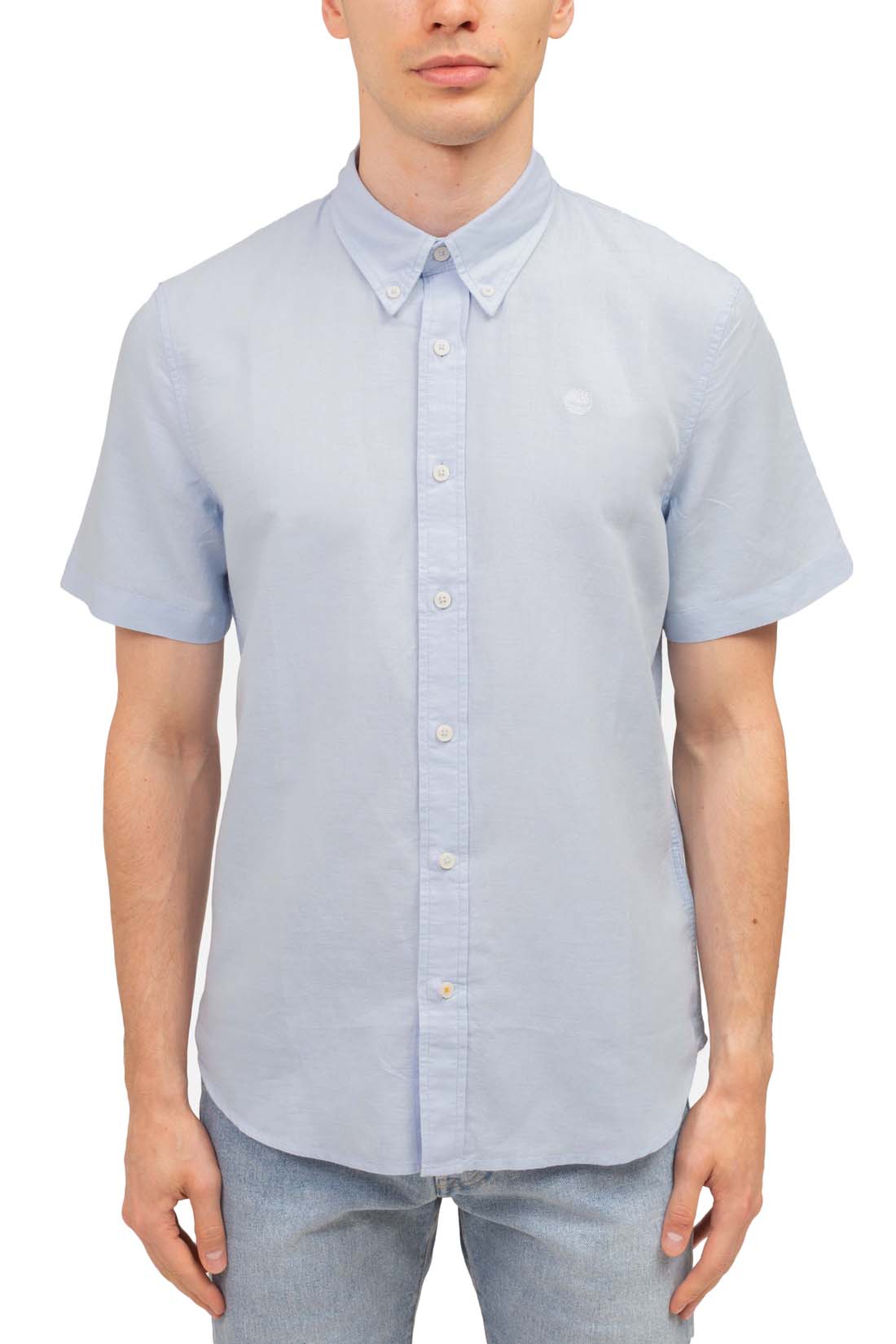 TIMBERLAND - Men's slim shirt in linen blend - Size XXL-40