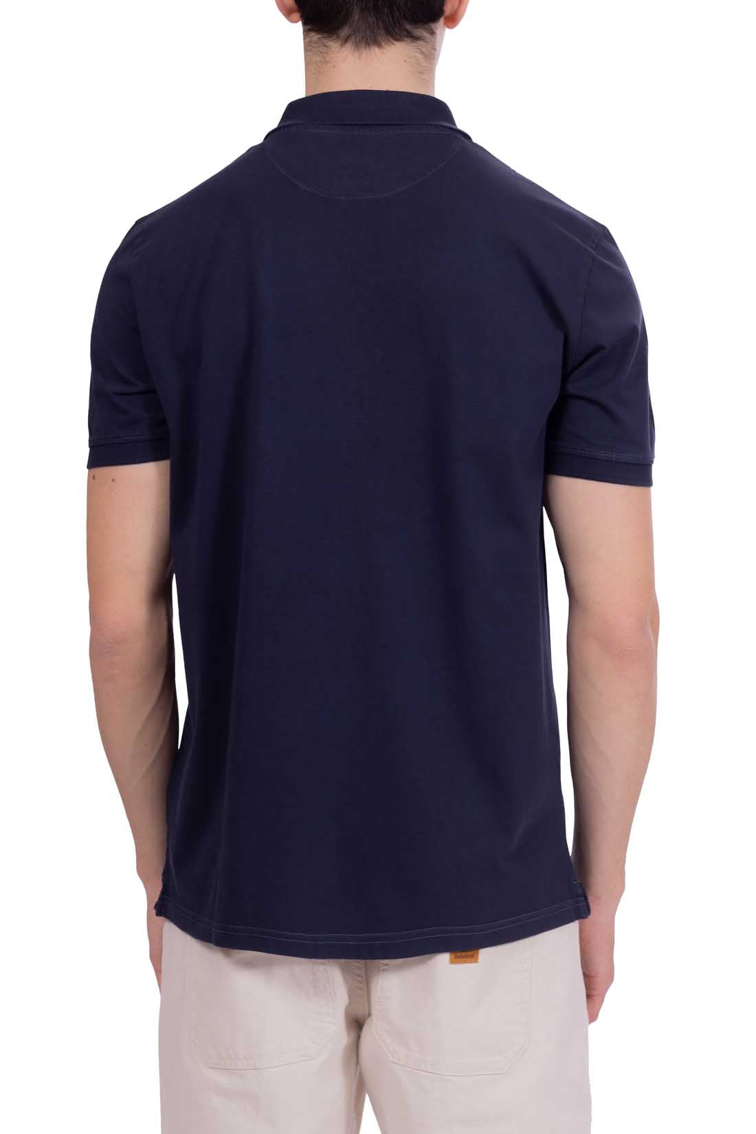 TIMBERLAND - Men's regular cotton polo shirt with logo - Size XXL-9
