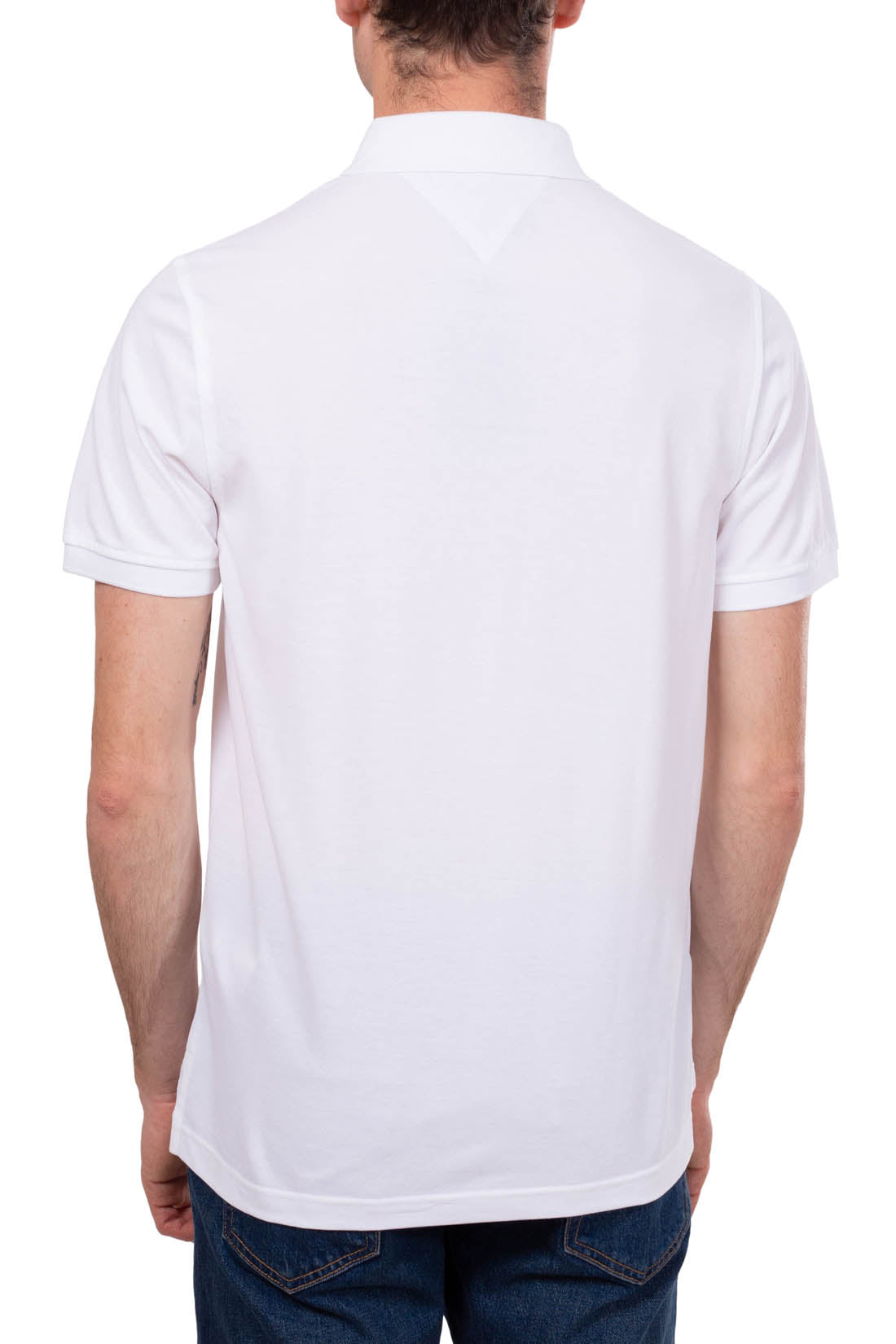 TOMMY HILFIGER - Men's slim logo polo shirt-0