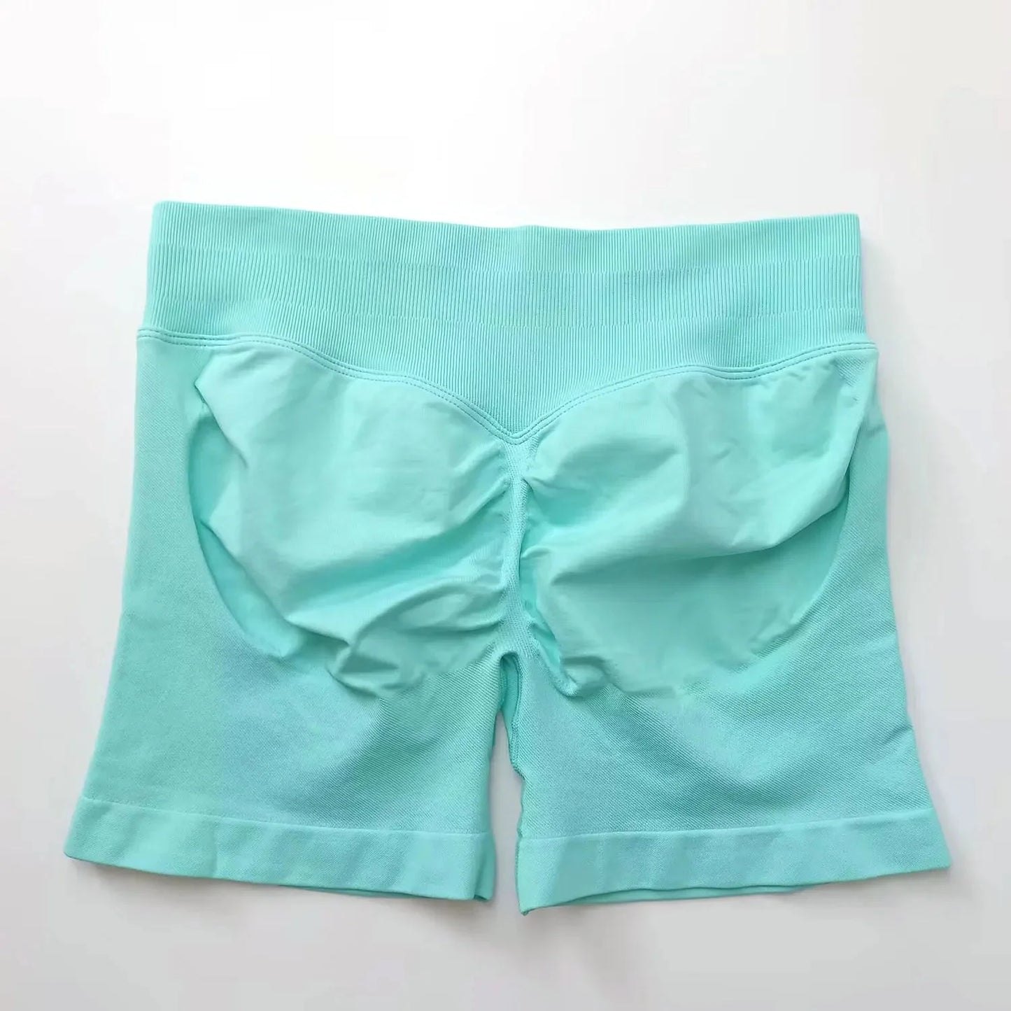 NCLAGEN Seamless Shorts 4.5" Gym Shorts Woman Scrunch Butt Fitness Sports Short Workout Seamless Leggings Running Yoga bottoms-19