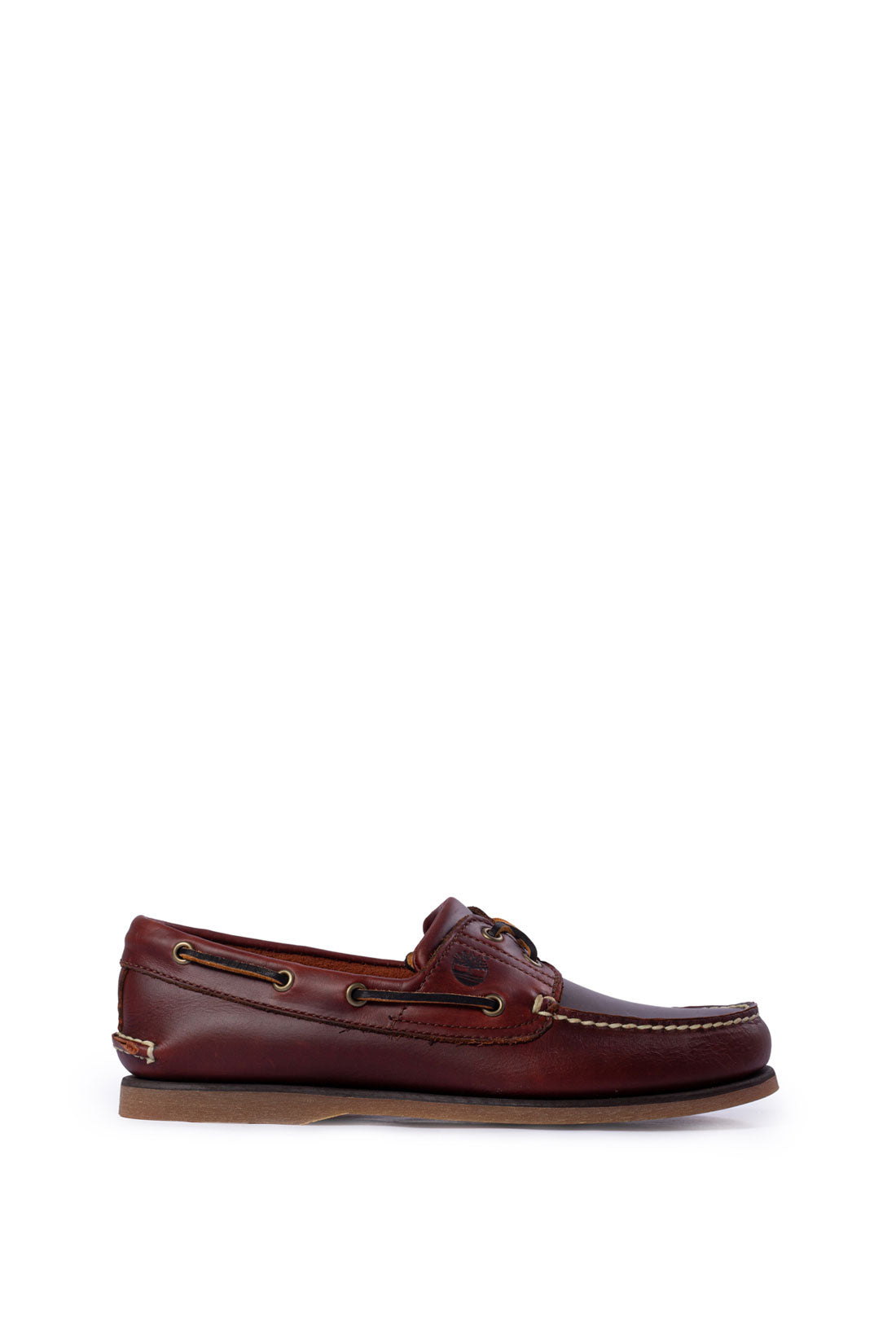 TIMBERLAND - Men's classic brown leather boat shoes-10