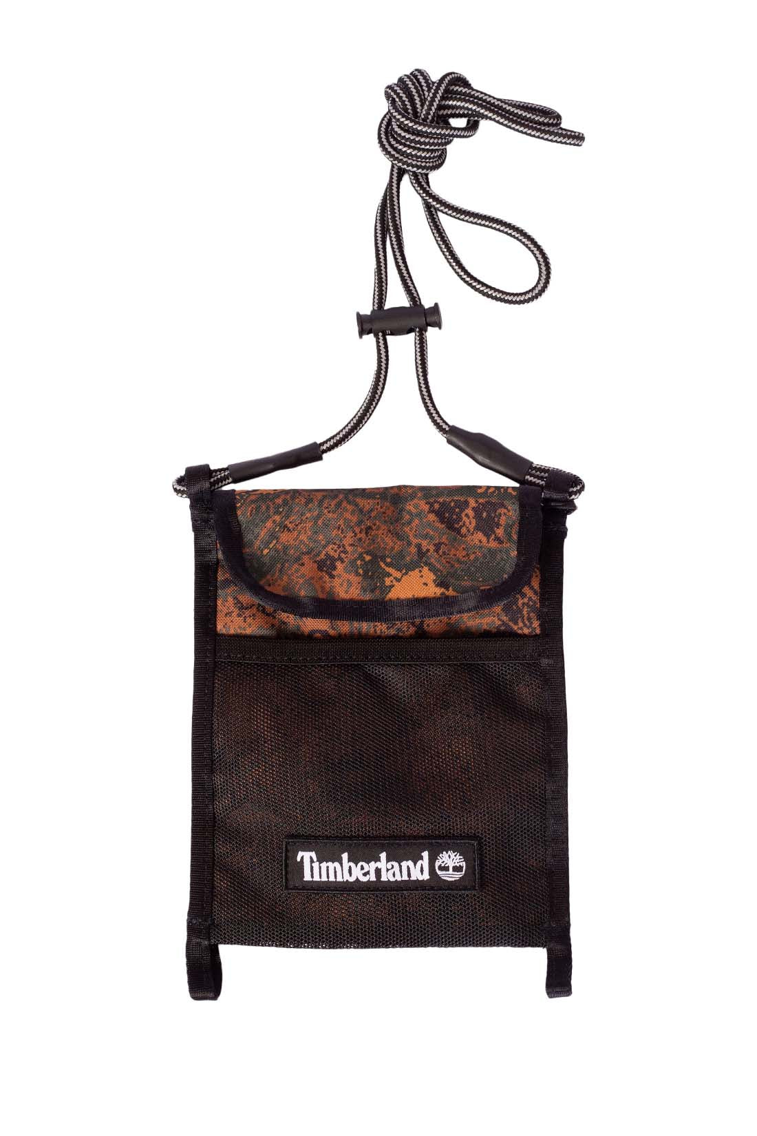 TIMBERLAND - Men's camo mini reporter with logo patch-7