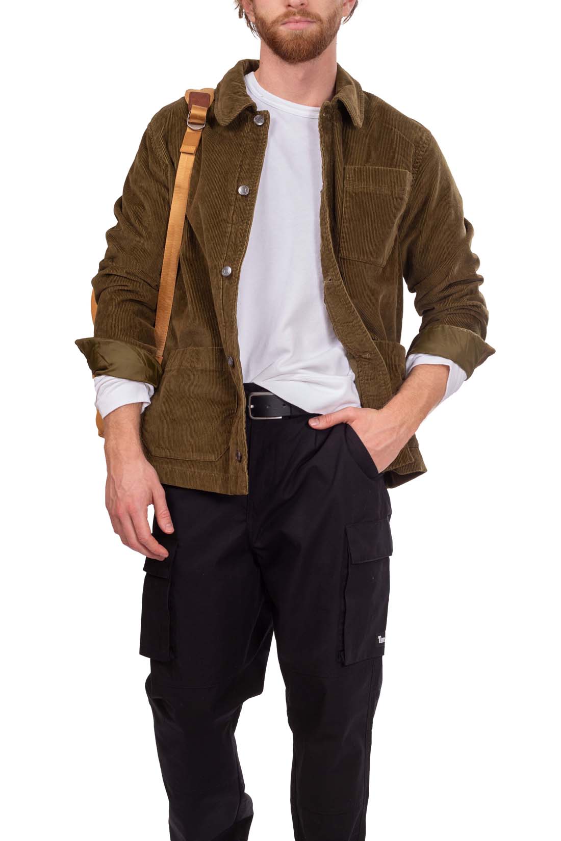 TIMBERLAND - Men's relaxed corduroy shirt-7