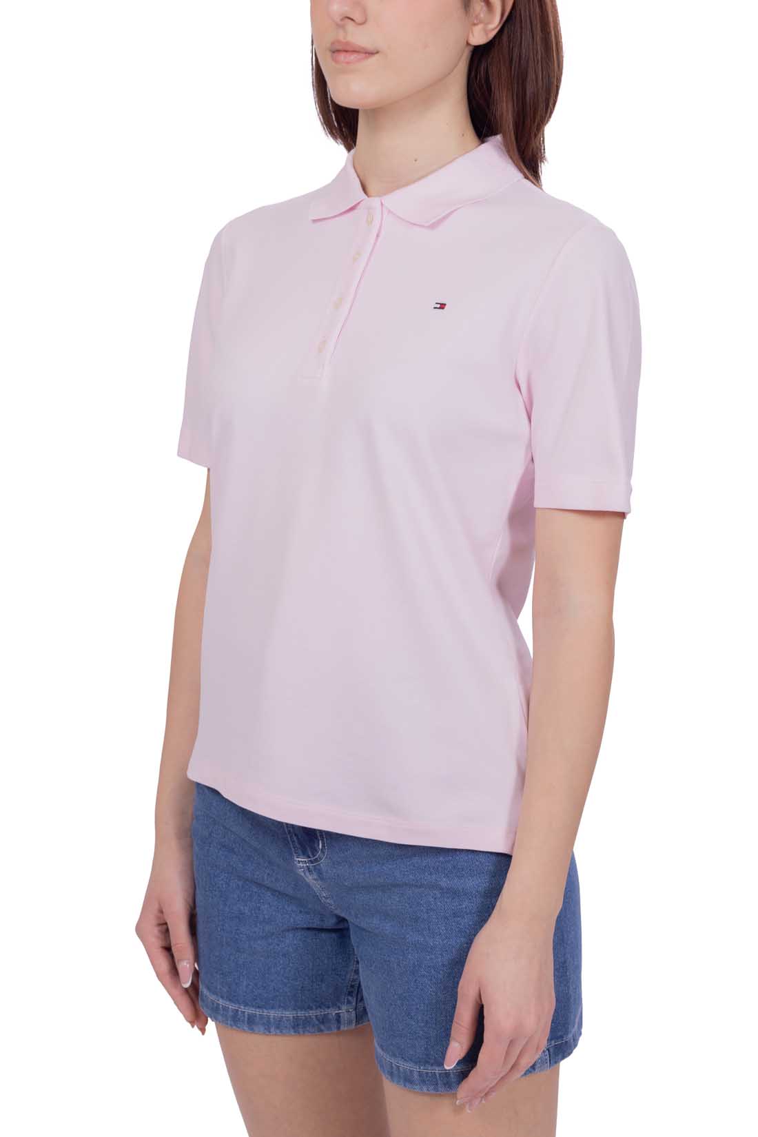 TOMMY HILFIGER - Women's piqué 1985 Collection polo shirt-9