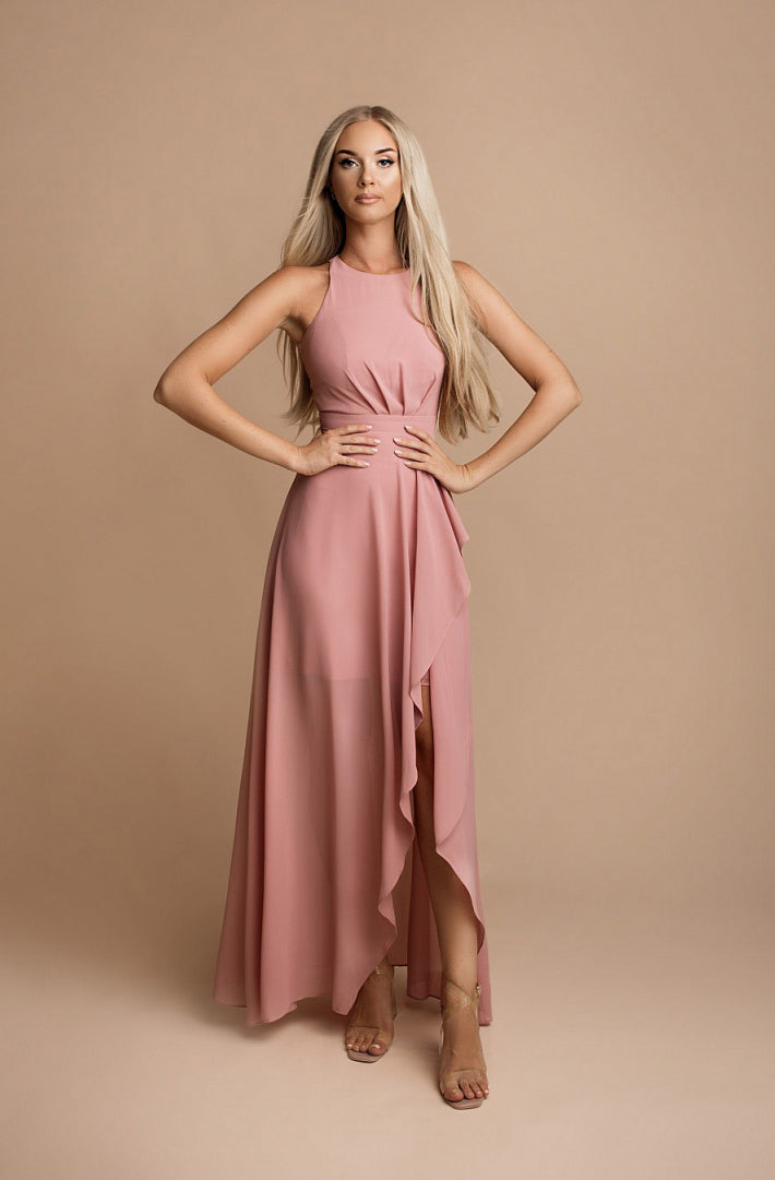 MARIA DRESS OLD PINK 76014-1