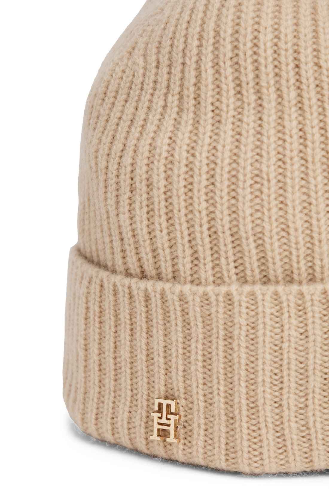TOMMY HILFIGER - Women's pure cashmere beanie - Size OS-5