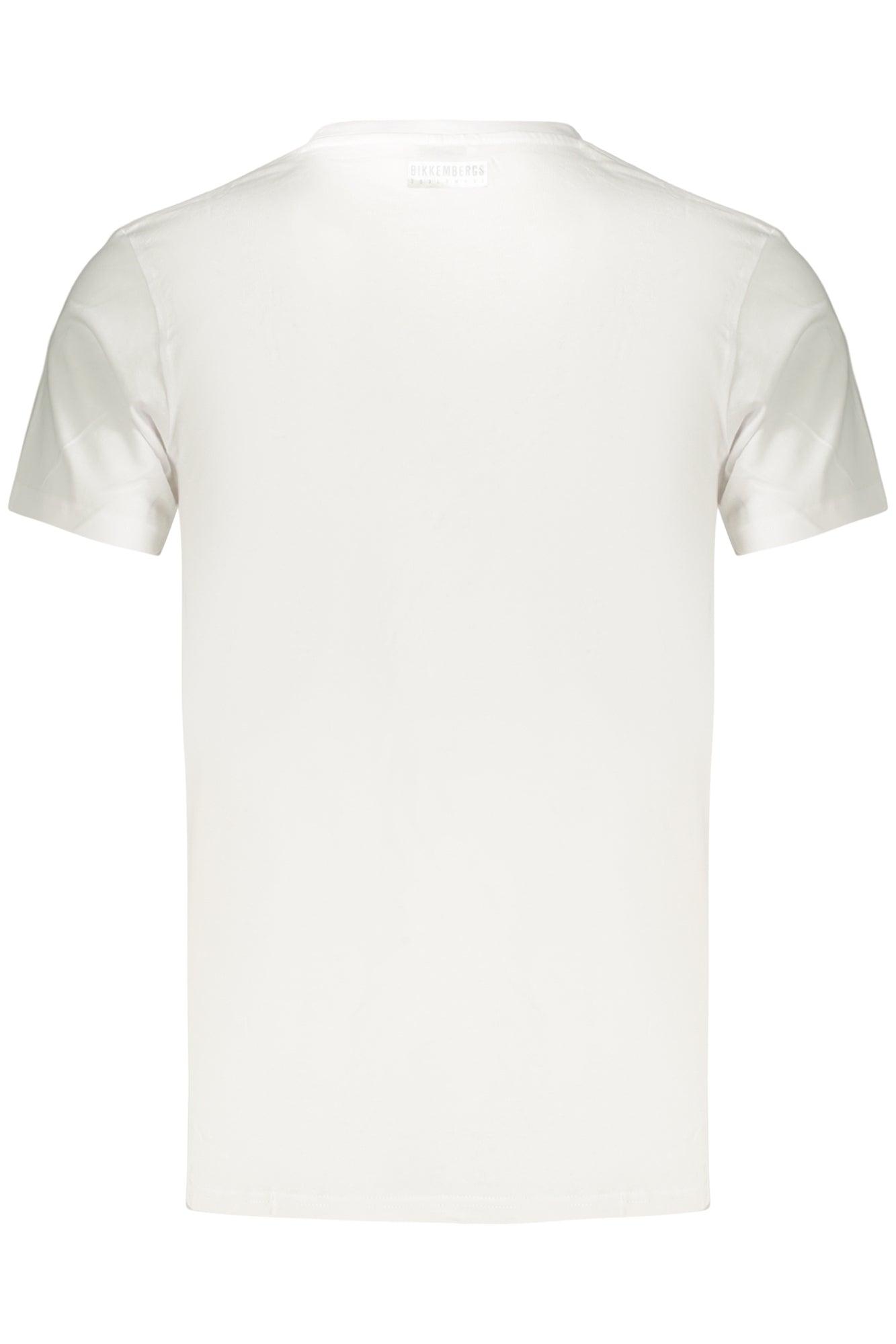 BIKKEMBERGS MEN'S SHORT-SLEEVE T-SHIRT WHITE-1